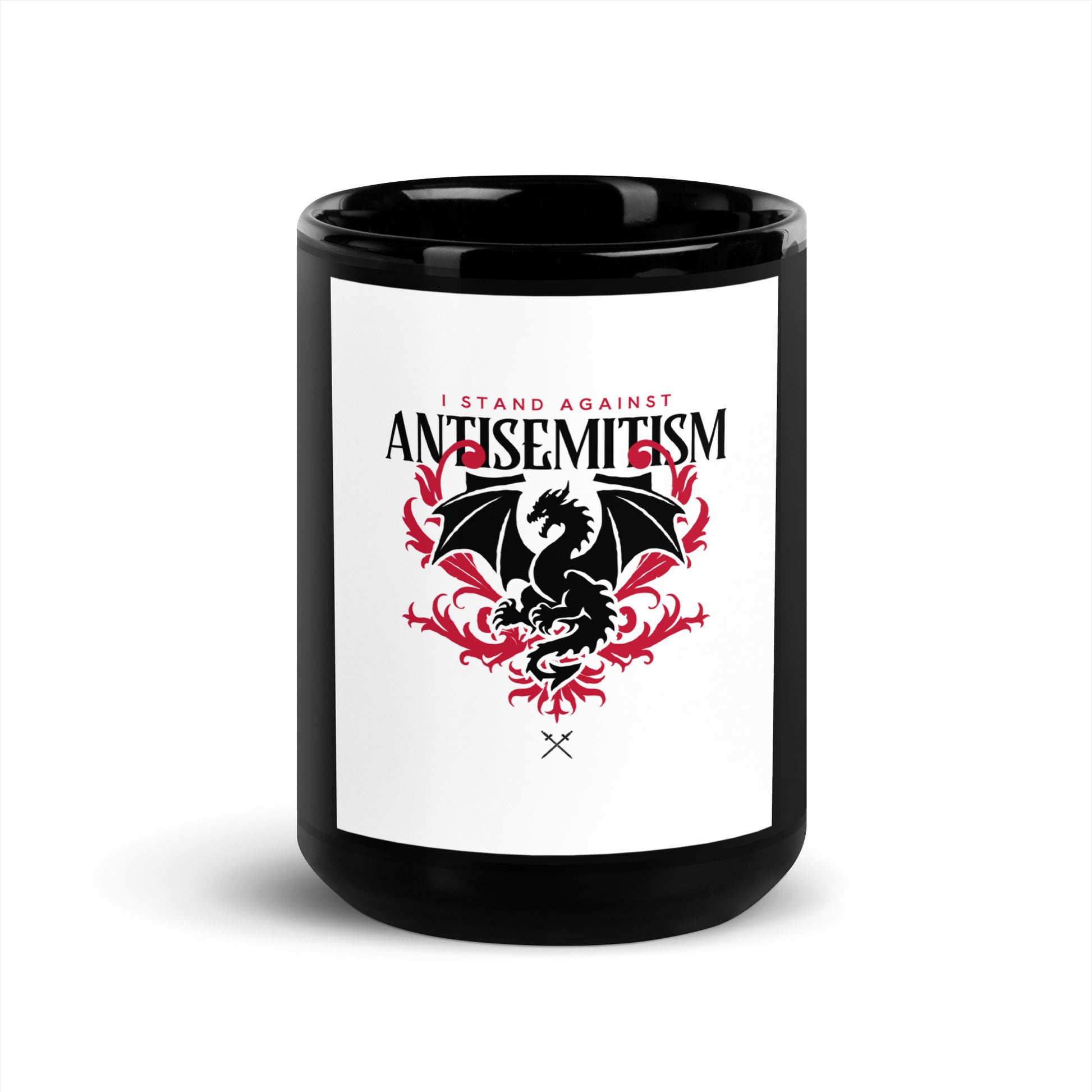 Dragon Adventure | Black Glossy Mug