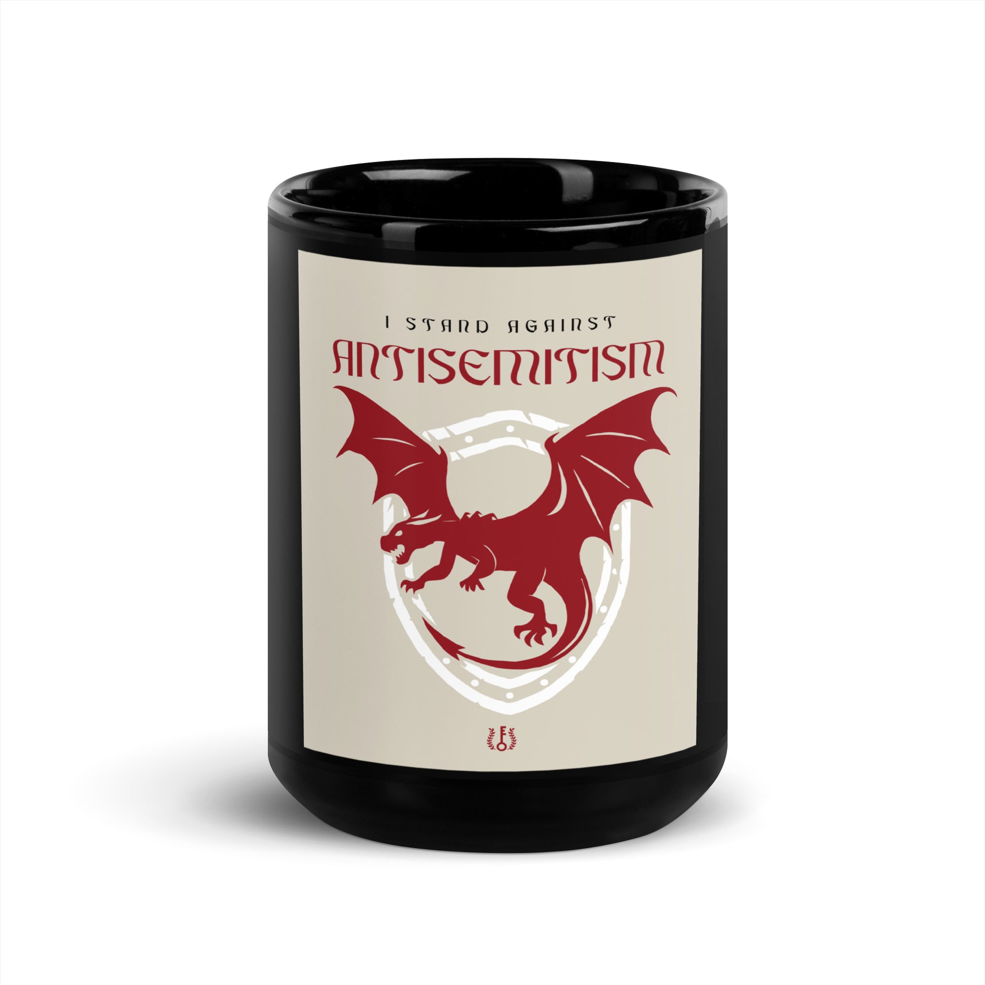 Dragon Adventure | Black Glossy Mug