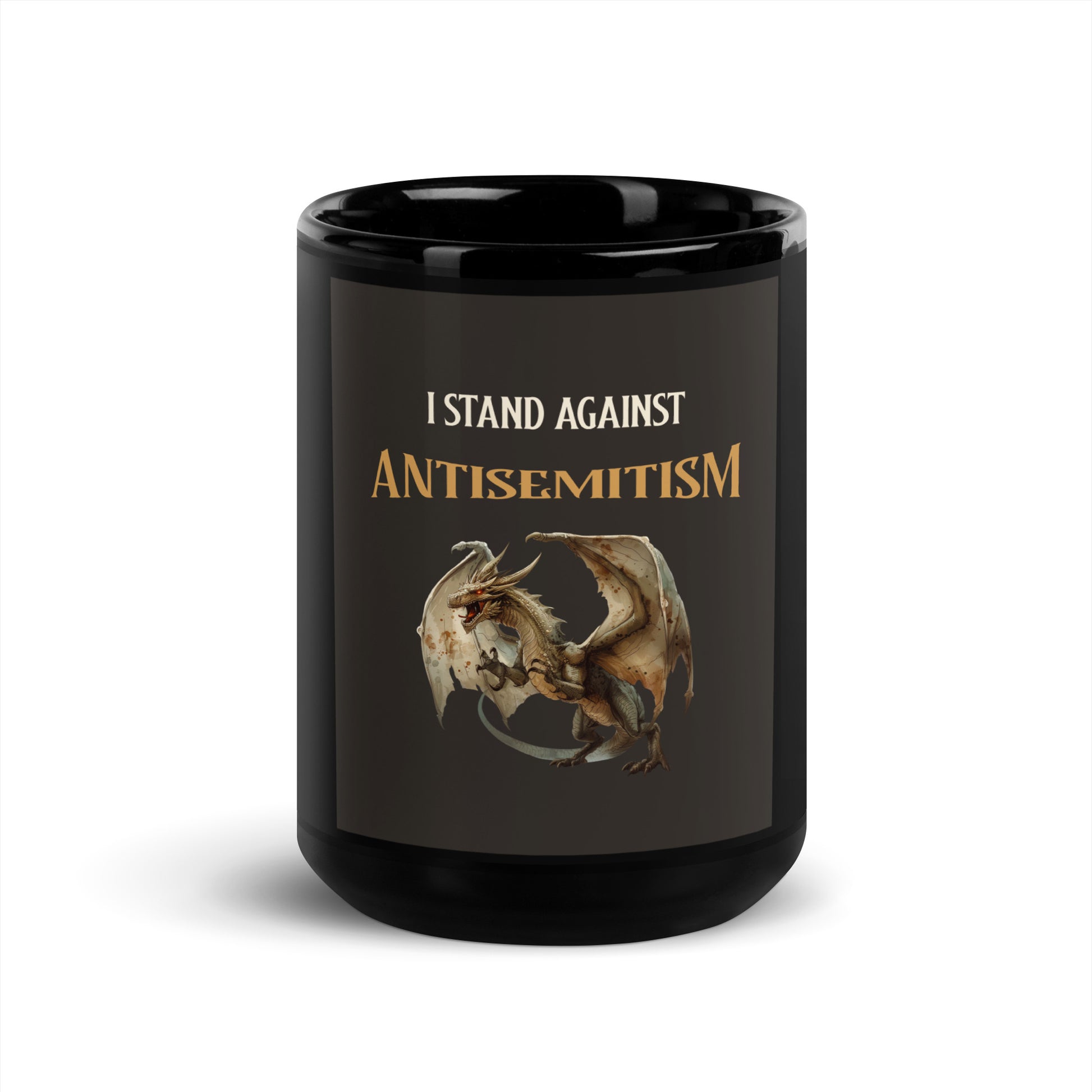 Dragon Adventure | Black Glossy Mug