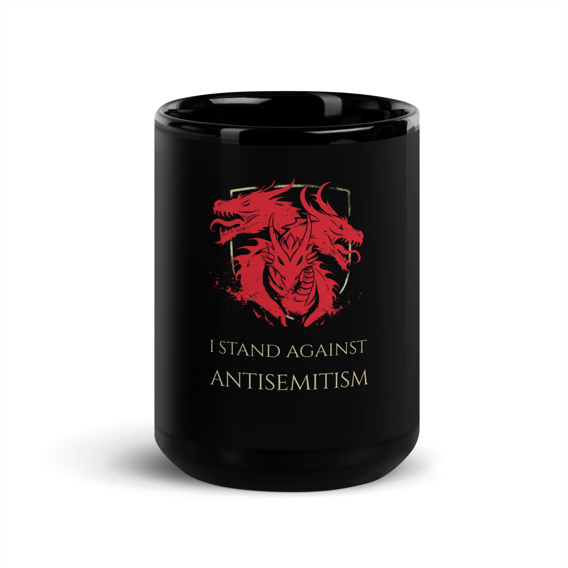 Dragon Adventure | Black Glossy Mug