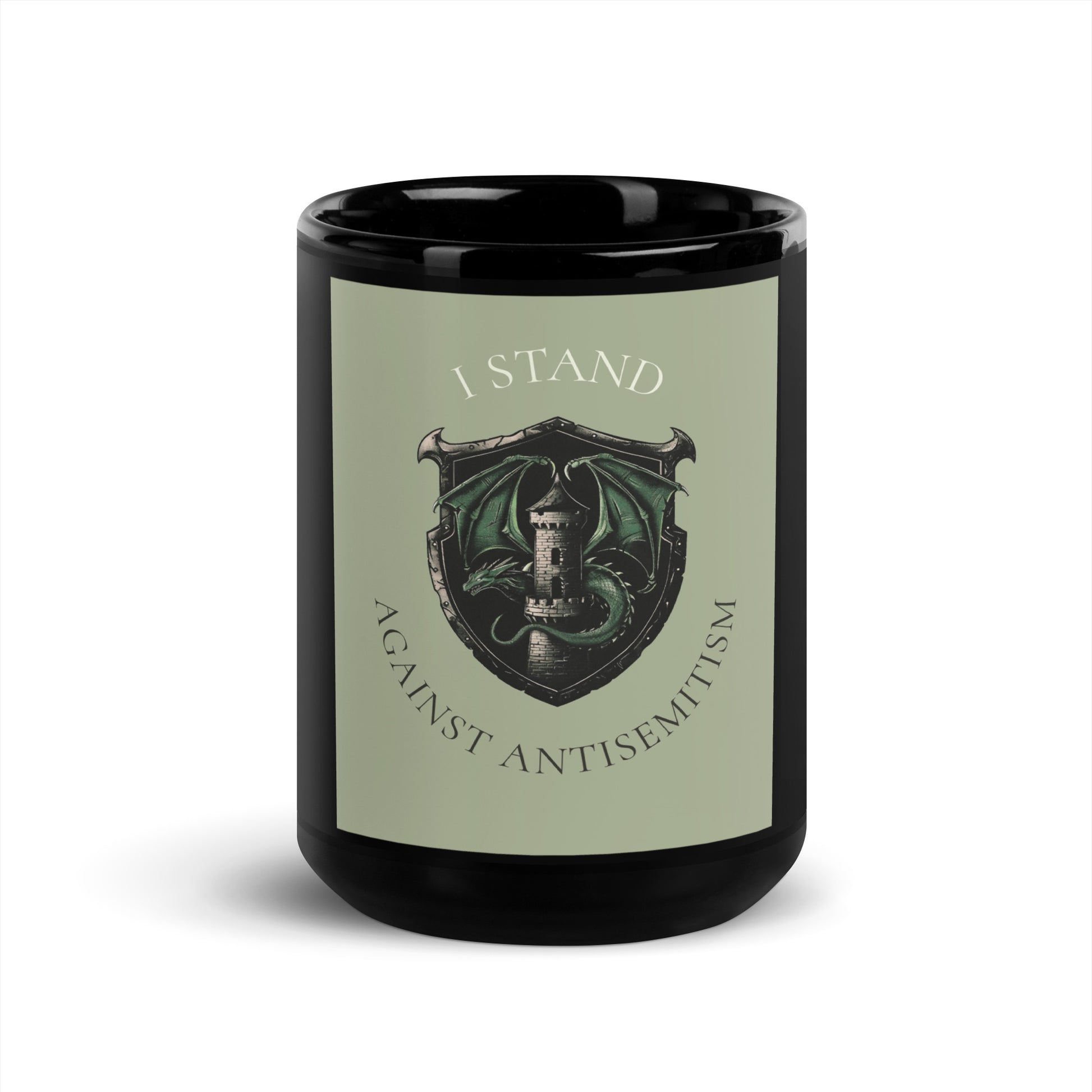 Dragon Adventure | Black Glossy Mug