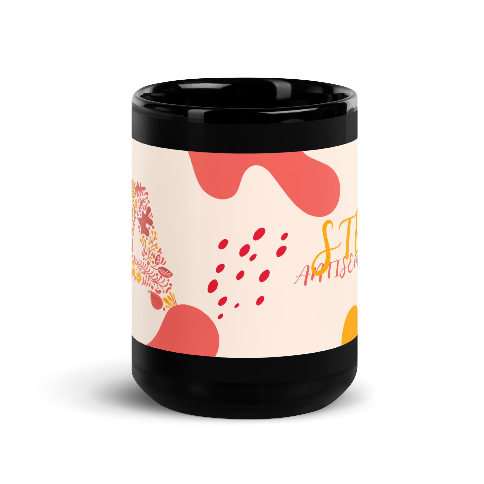 Minimal Shine | Antisemitism | Black Glossy Mug