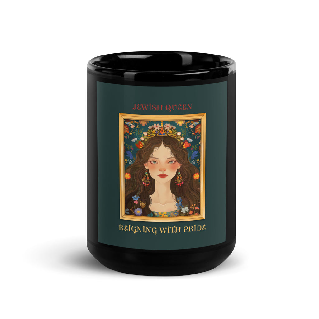 Jewish Queen | Black Glossy Mug