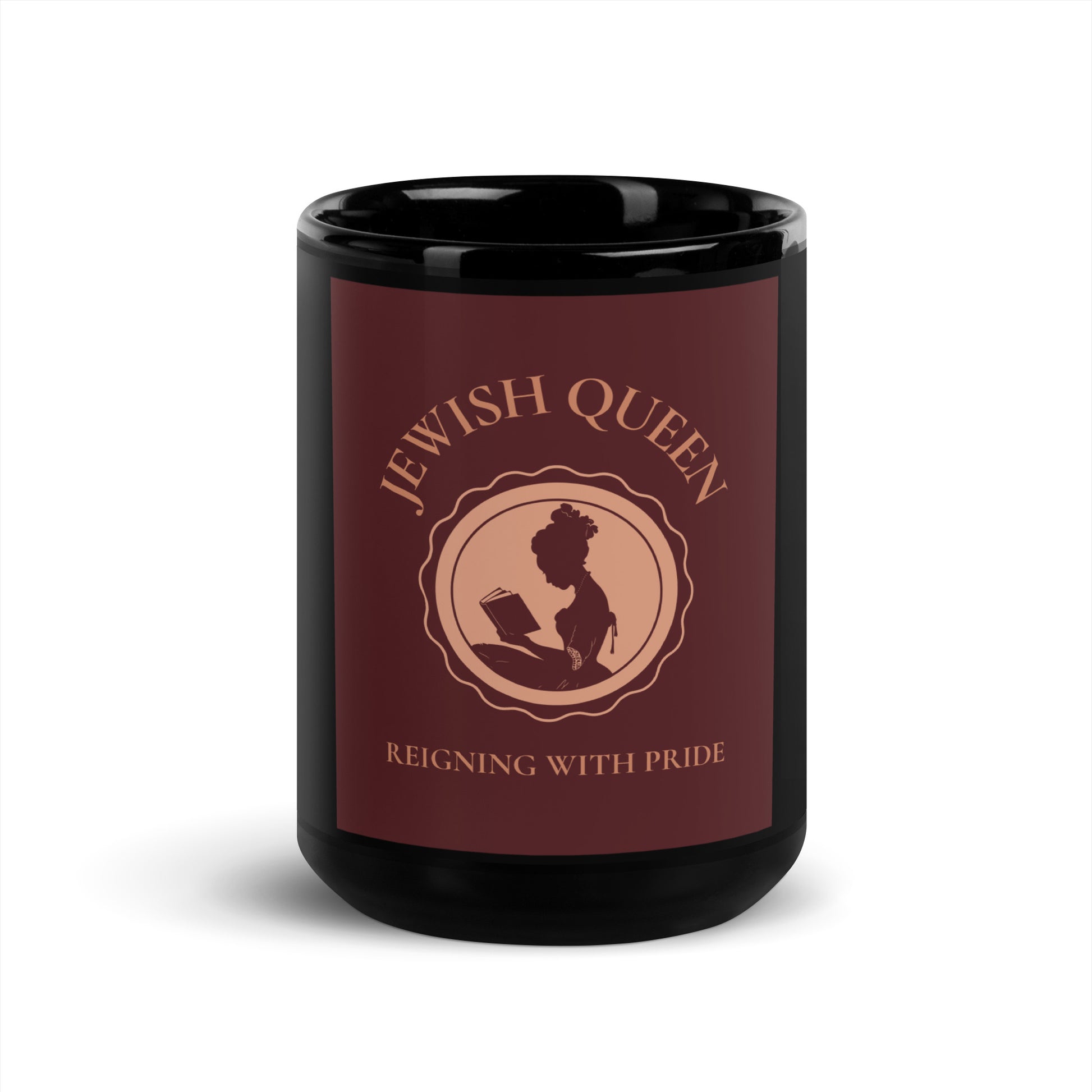 Jewish Queen | Black Glossy Mug