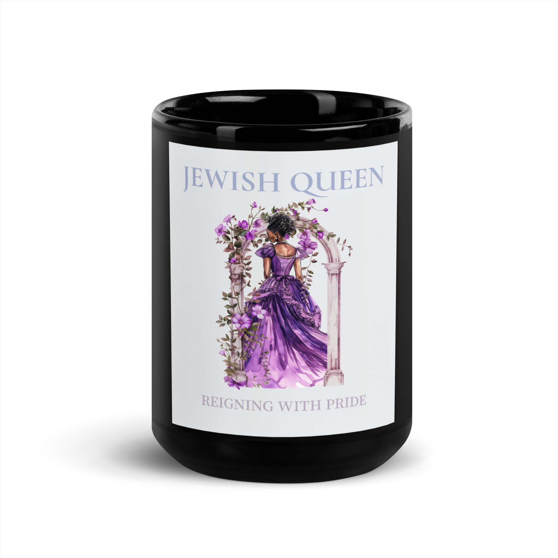 Jewish Queen | Black Glossy Mug