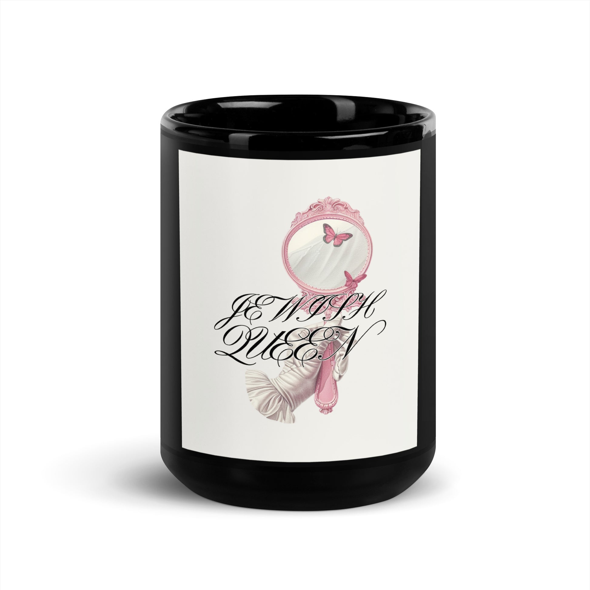 Jewish Queen | Black Glossy Mug