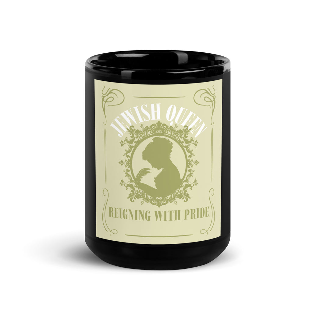 Jewish Queen | Black Glossy Mug