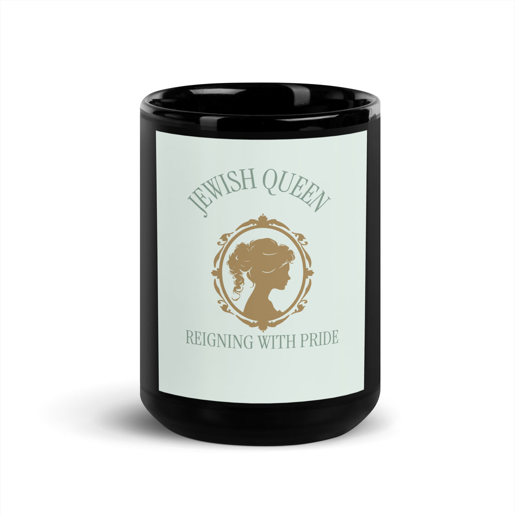 Jewish Queen | Black Glossy Mug