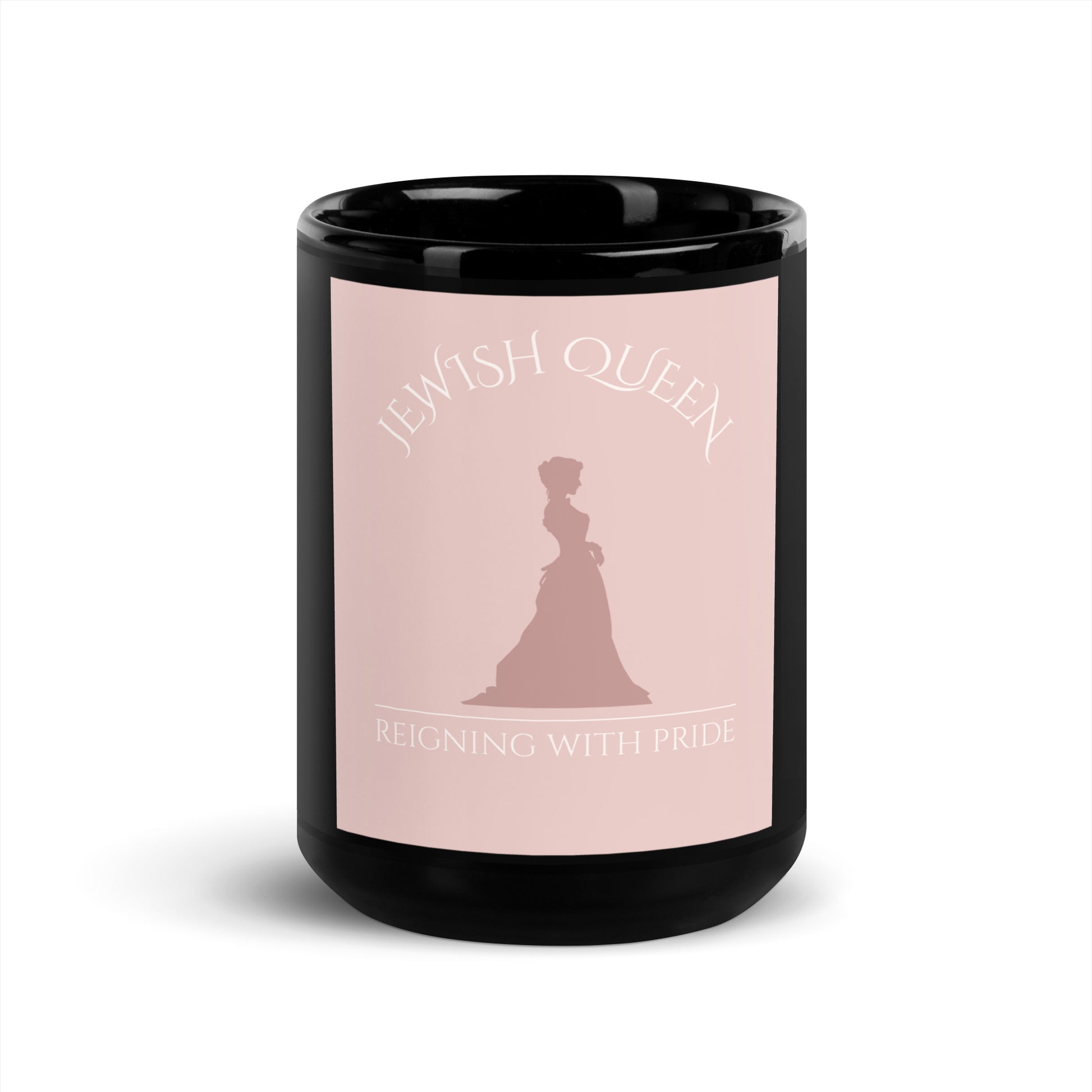 Jewish Queen | Black Glossy Mug