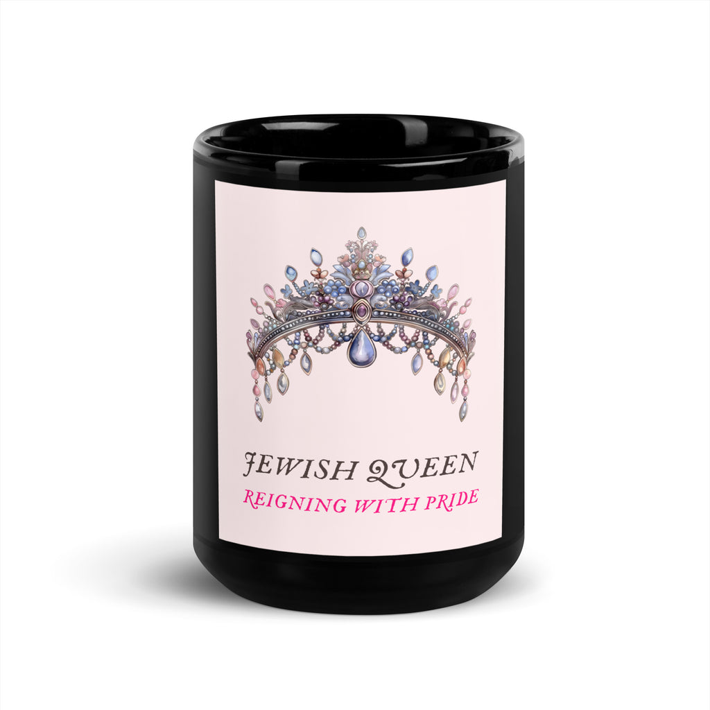 Jewish Queen | Black Glossy Mug