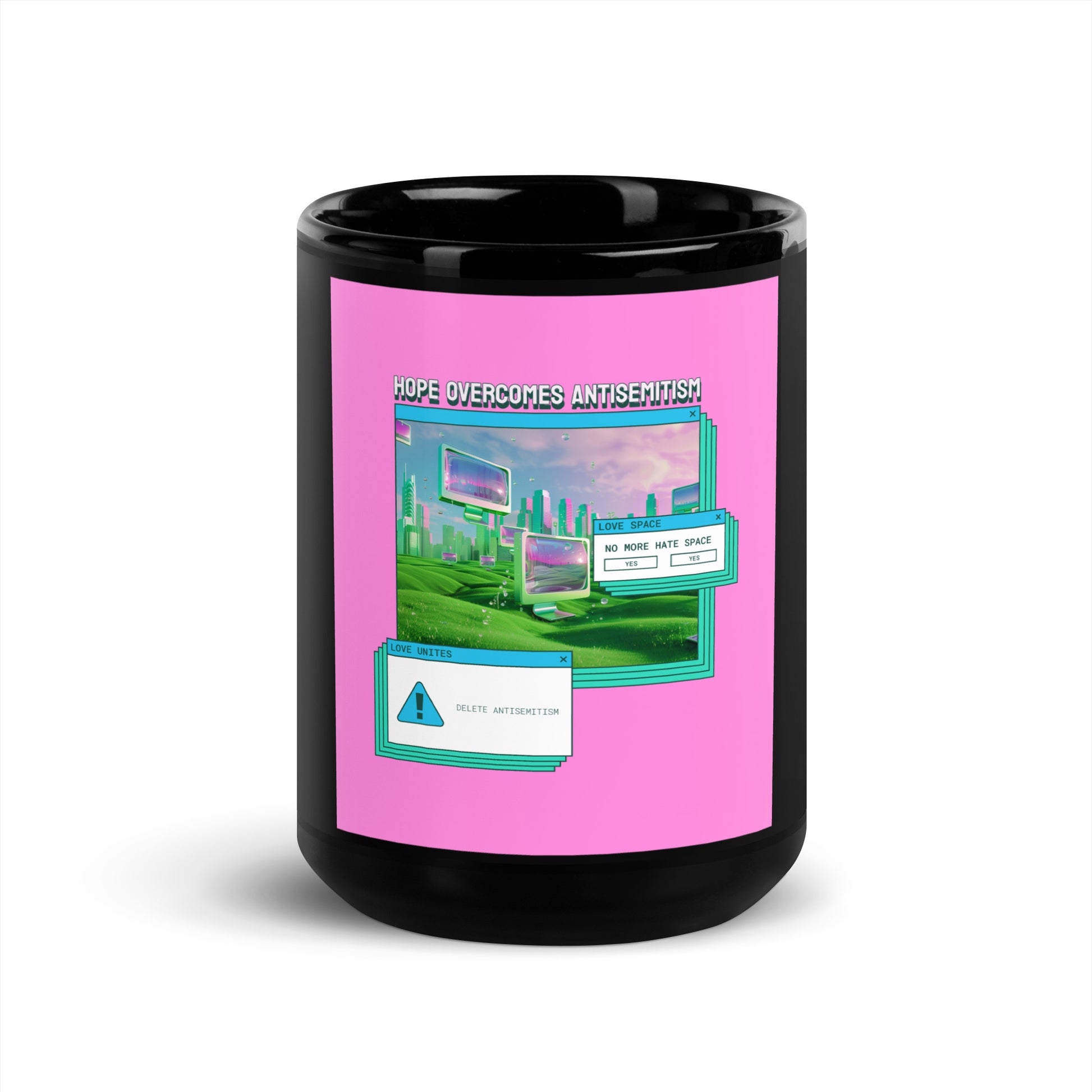 A Colorful Dream | Antisemitism | Black Glossy Mug