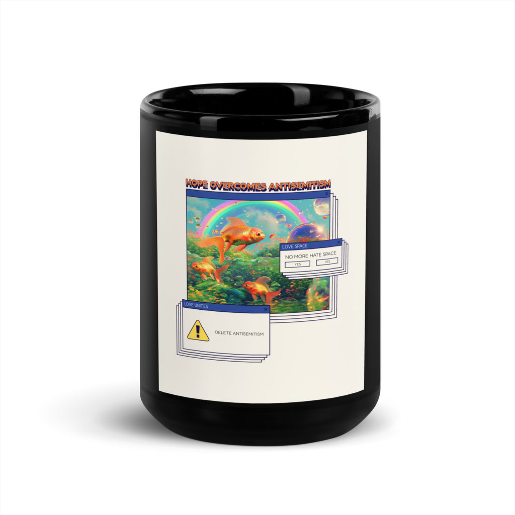A Colorful Dream | Antisemitism | Black Glossy Mug