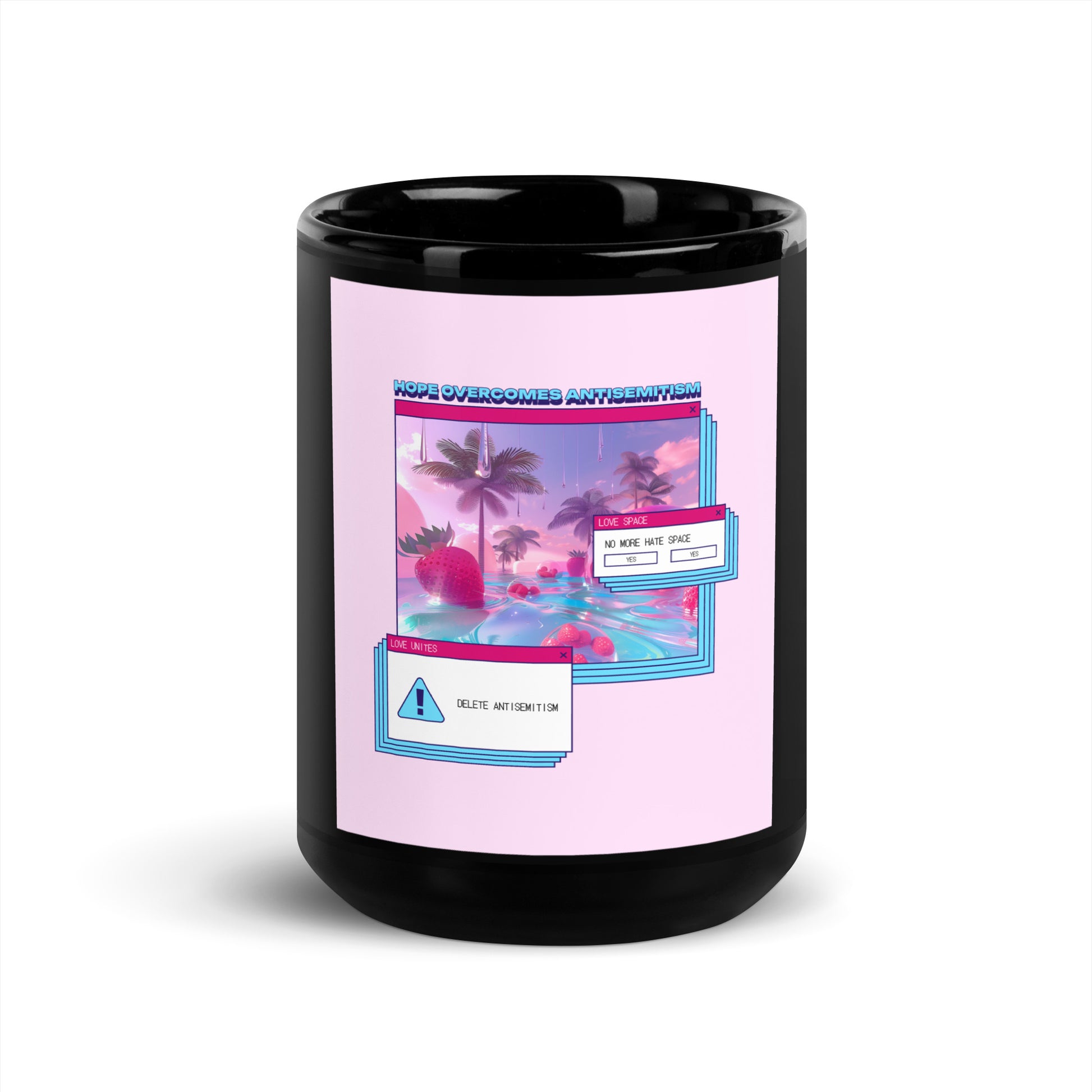 A Colorful Dream | Antisemitism | Black Glossy Mug