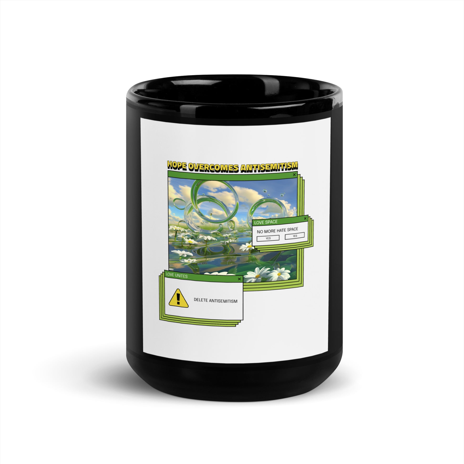 A Colorful Dream | Antisemitism | Black Glossy Mug