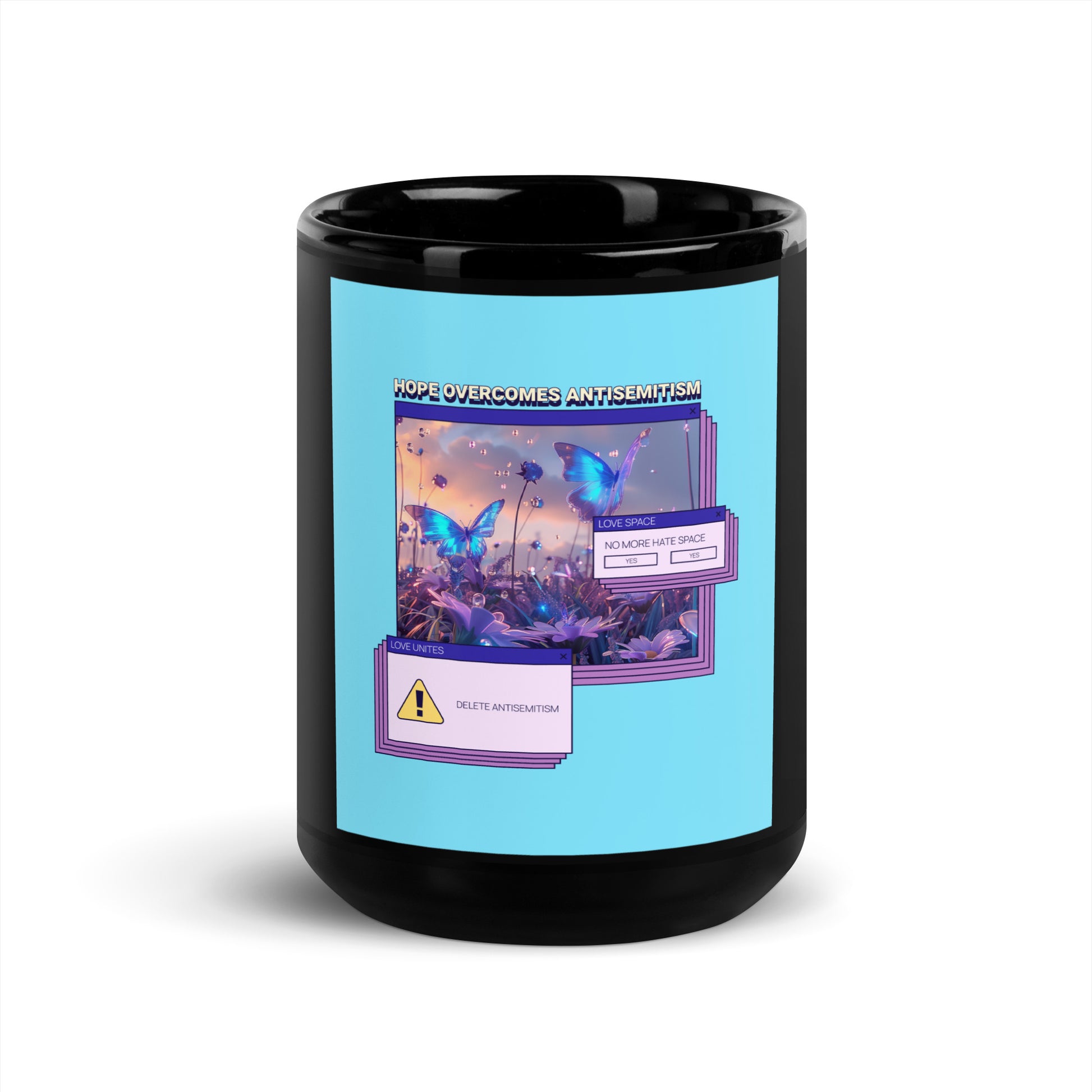 A Colorful Dream | Antisemitism | Black Glossy Mug