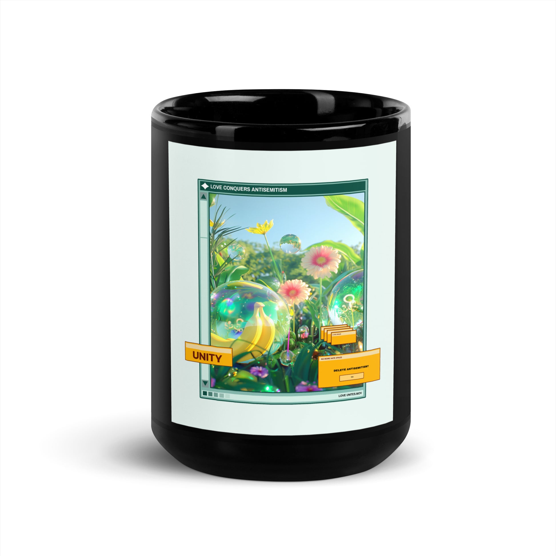 A Colorful Dream | Antisemitism | Black Glossy Mug