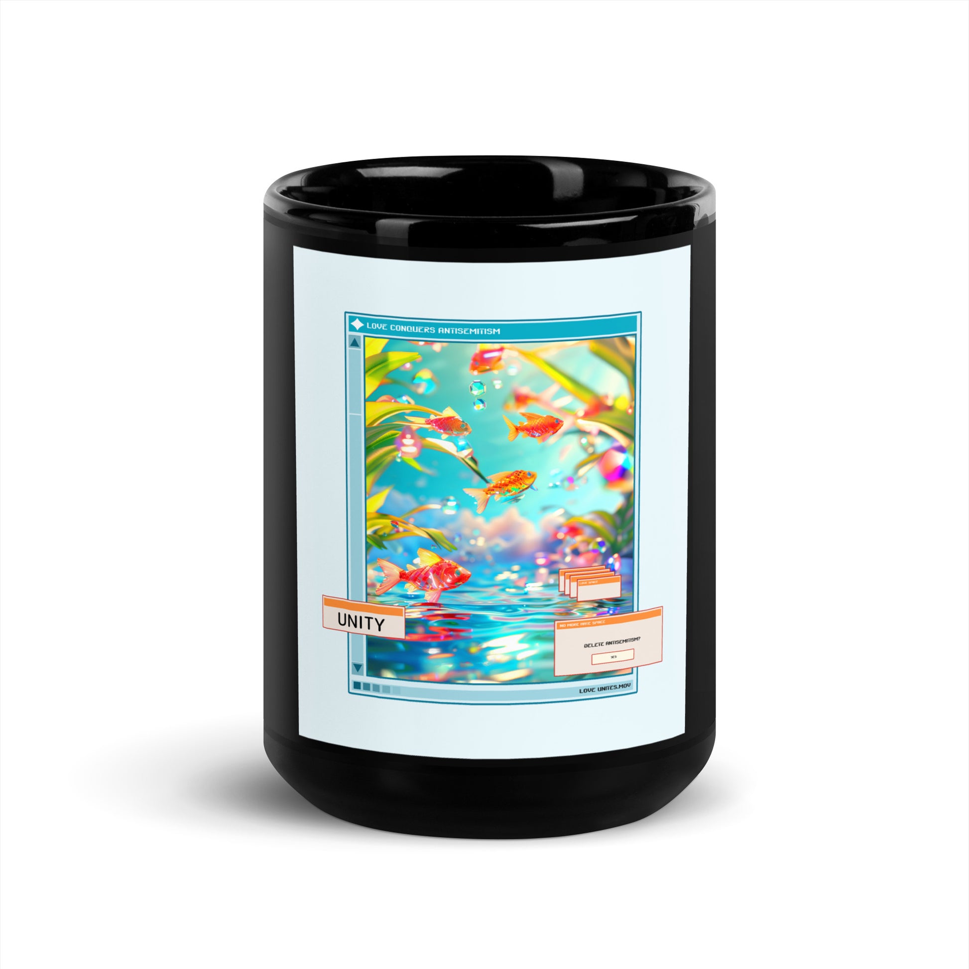 A Colorful Dream | Antisemitism | Black Glossy Mug