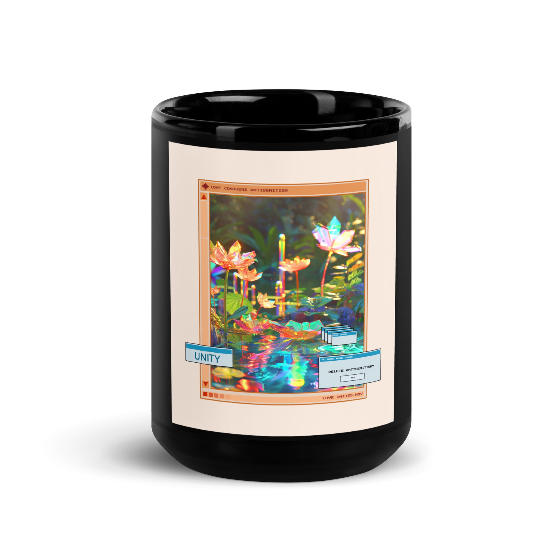 A Colorful Dream | Antisemitism | Black Glossy Mug