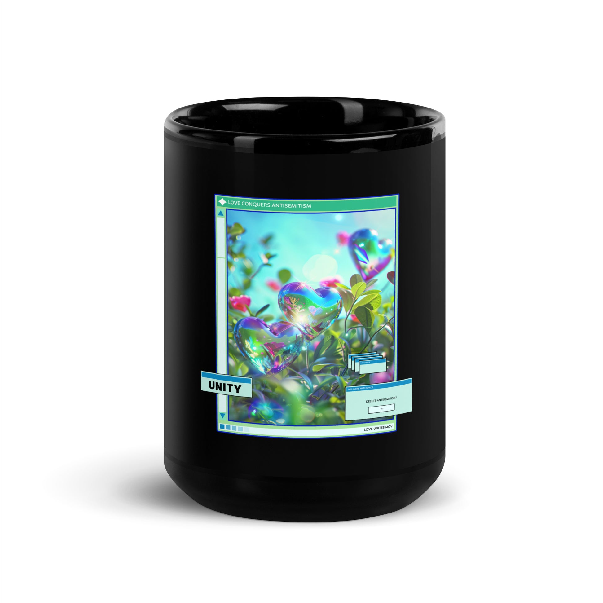 A Colorful Dream | Antisemitism | Black Glossy Mug