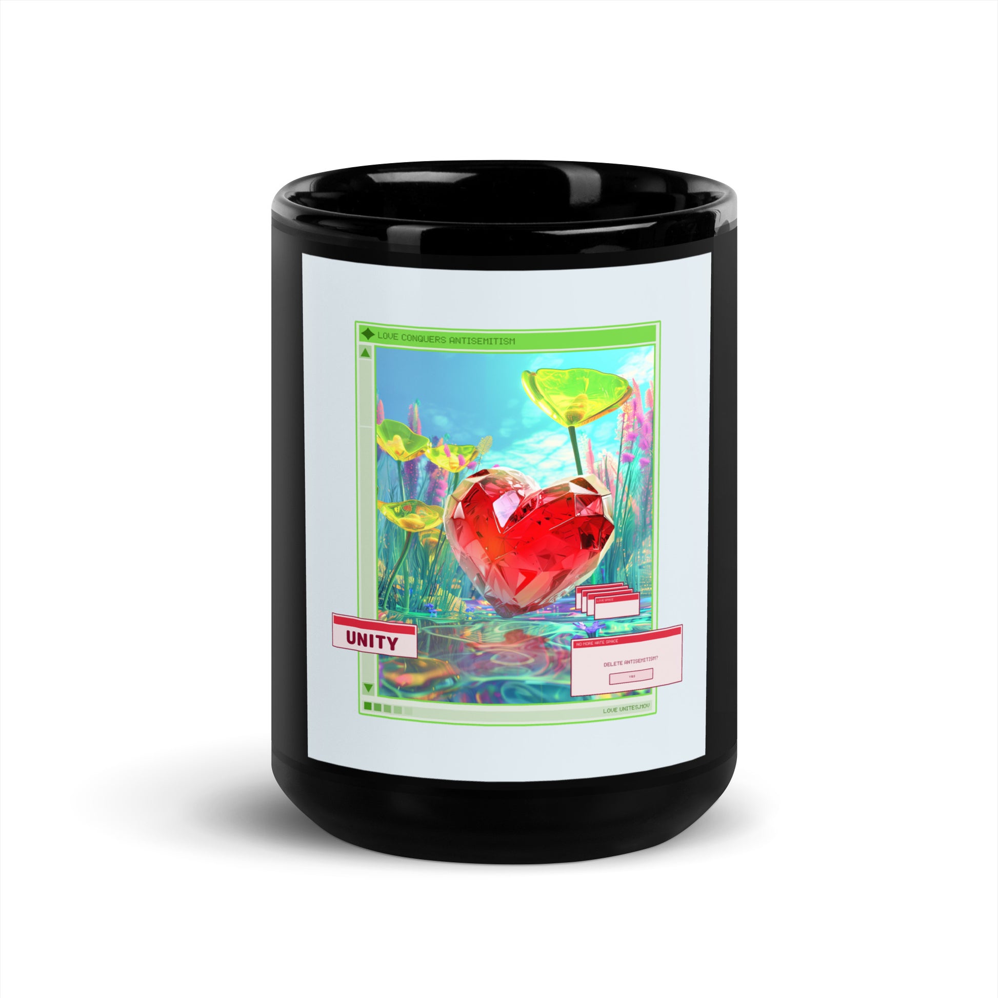 A Colorful Dream | Antisemitism | Black Glossy Mug