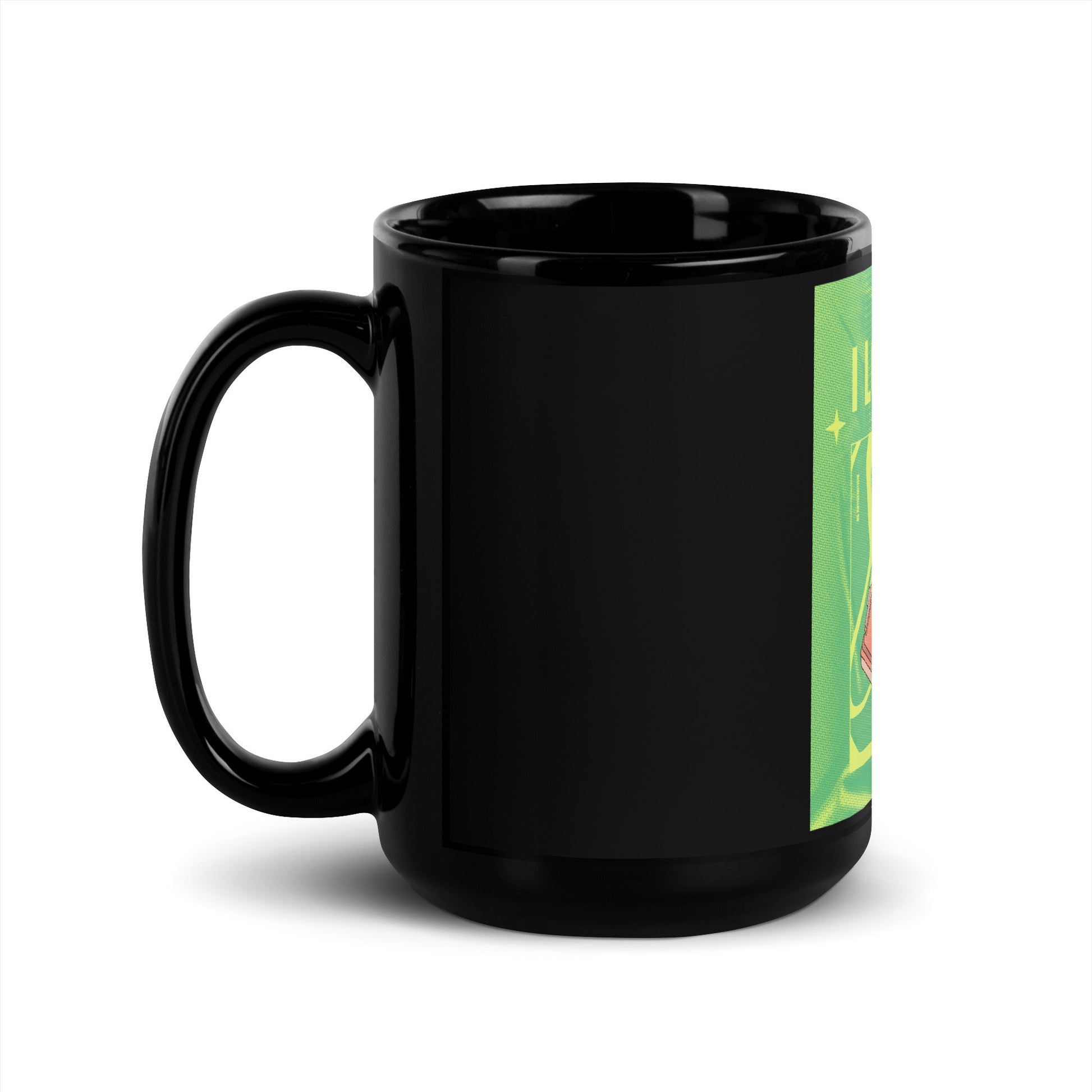 All In For Jews | Black Glossy Mug Jouparty