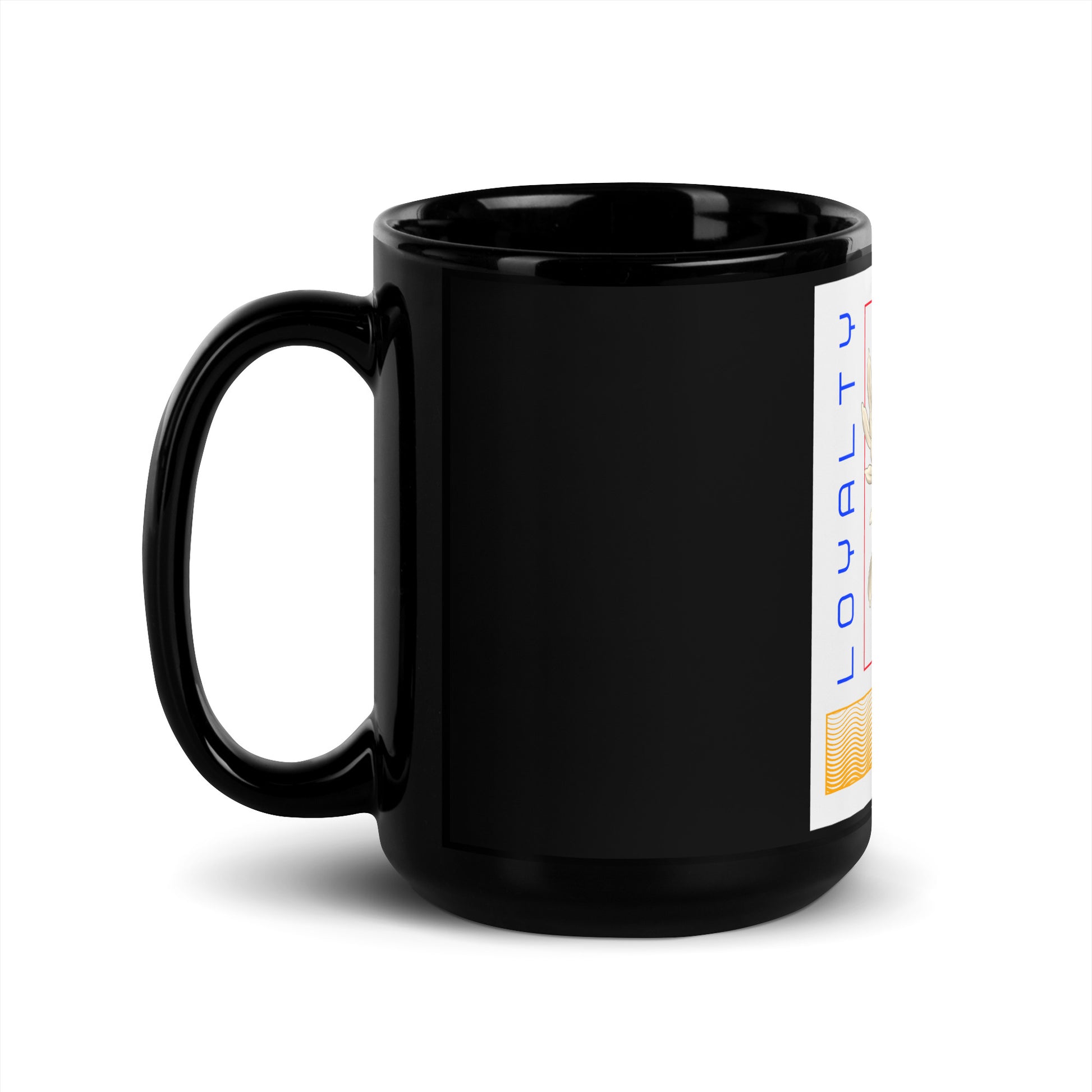 All In For Jews | Black Glossy Mug Jouparty