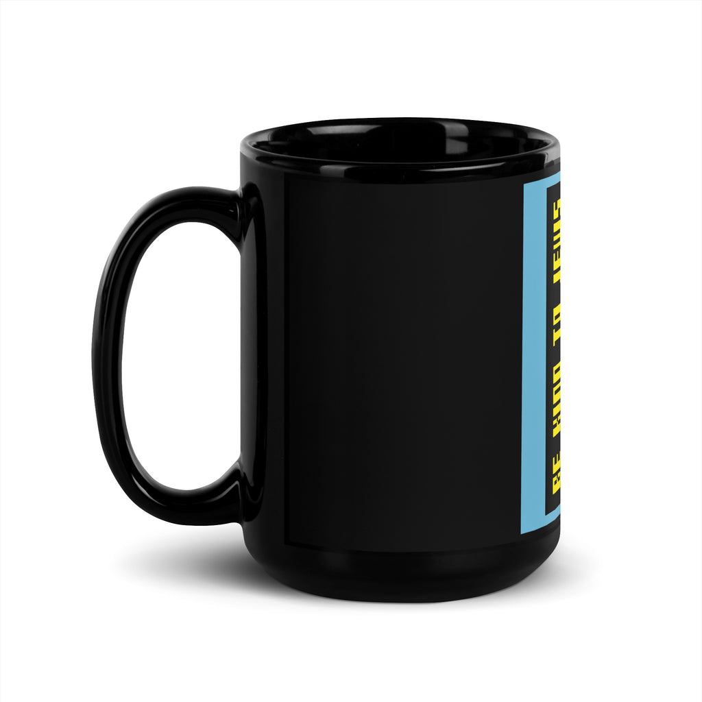 All In For Jews | Black Glossy Mug Jouparty