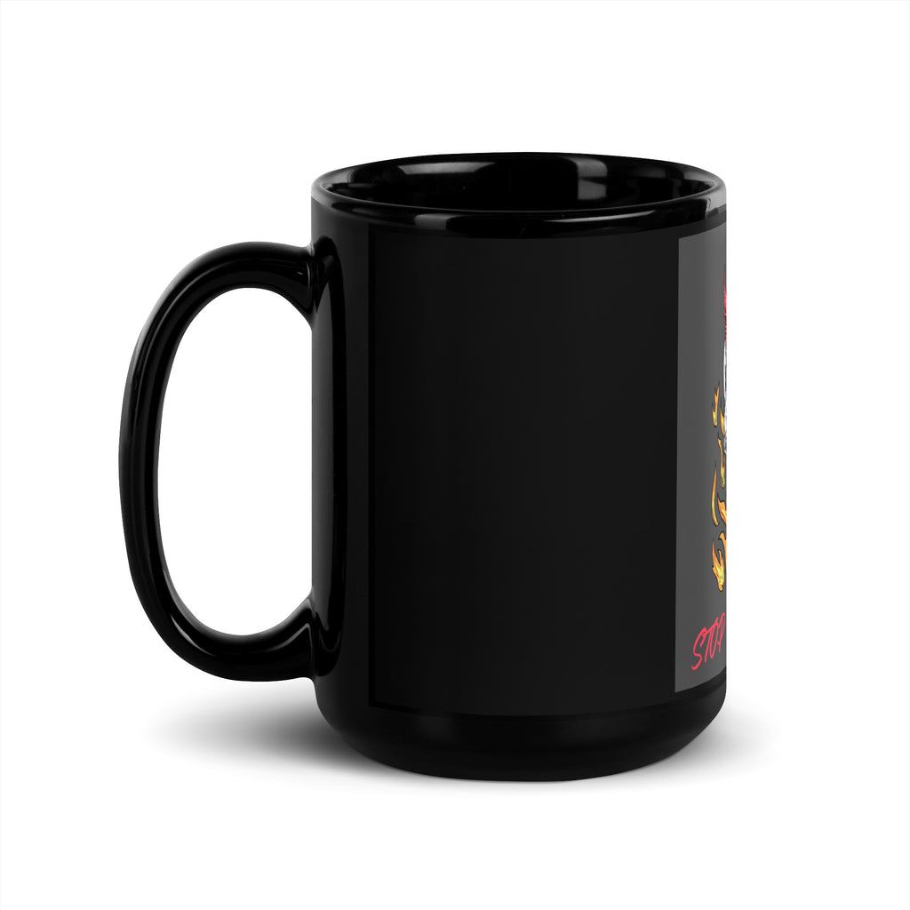 All In For Jews | Black Glossy Mug Jouparty