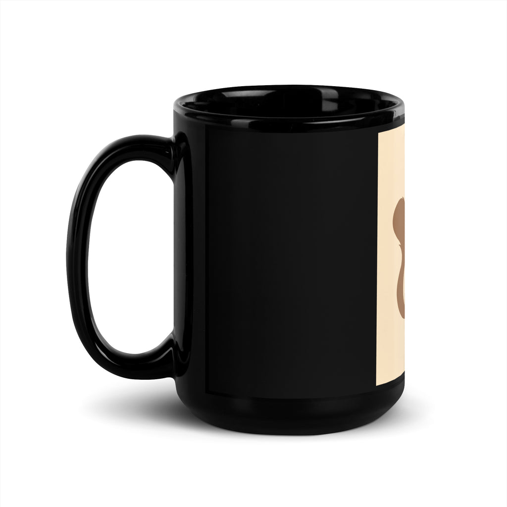 All In For Jews | Black Glossy Mug