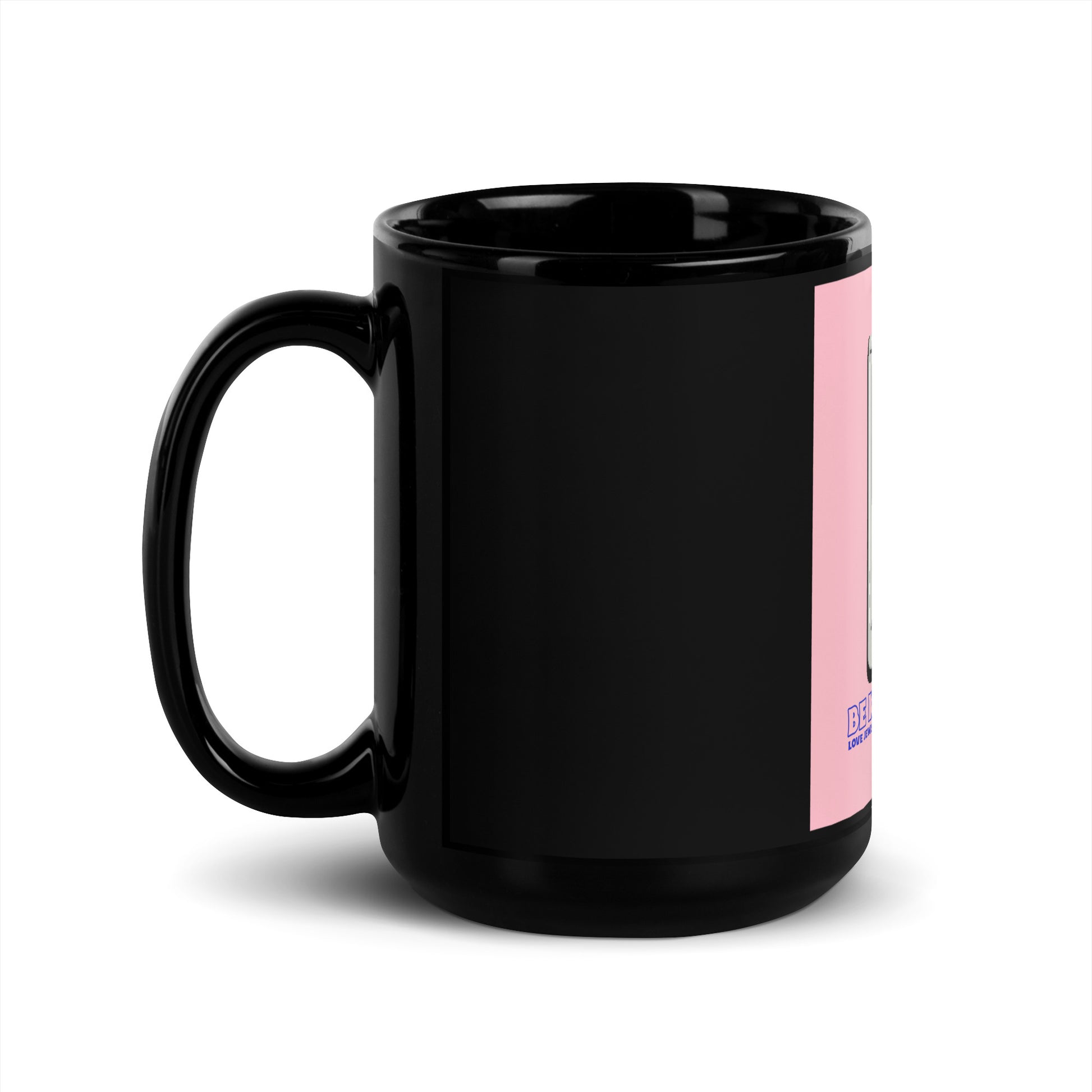 All In For Jews | Black Glossy Mug Jouparty