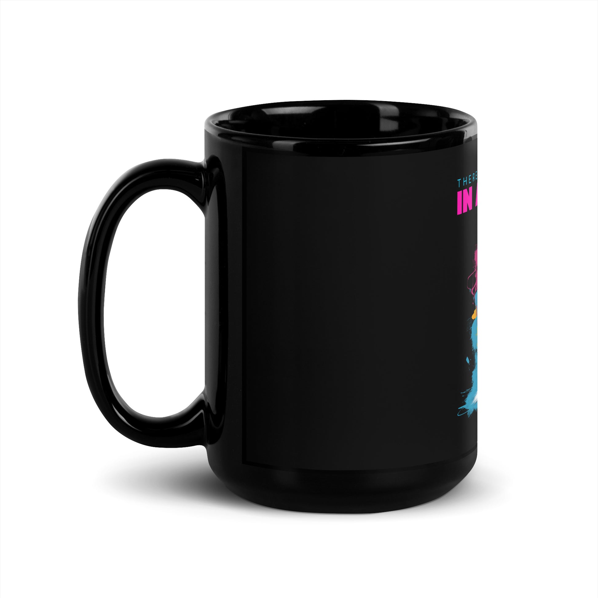 All In For Jews | Black Glossy Mug Jouparty