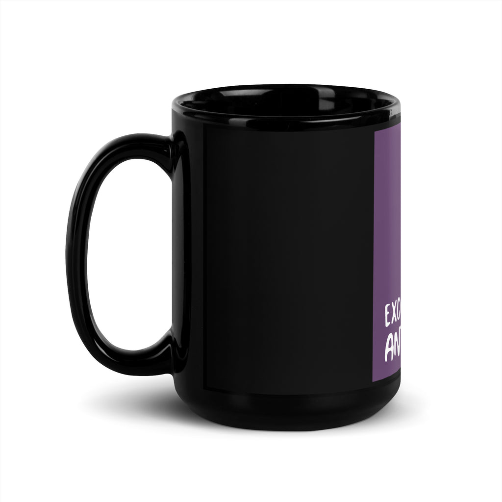 All In For Jews | Black Glossy Mug Jouparty
