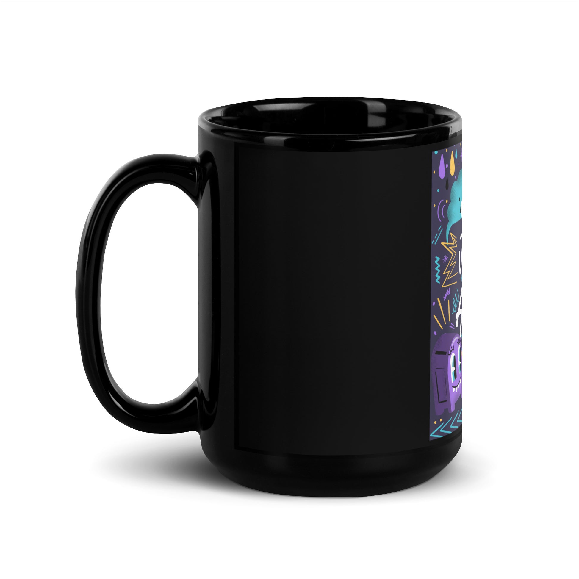 All In For Jews | Black Glossy Mug