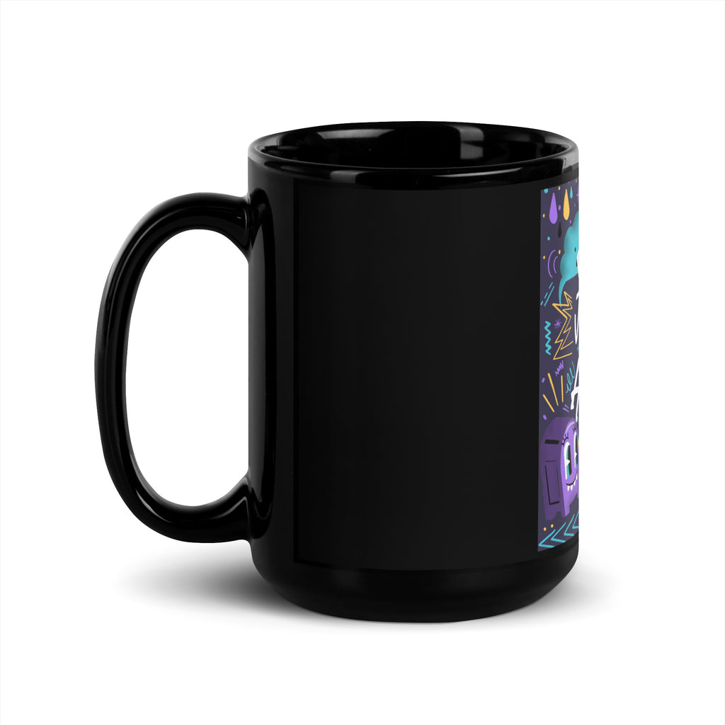 All In For Jews | Black Glossy Mug