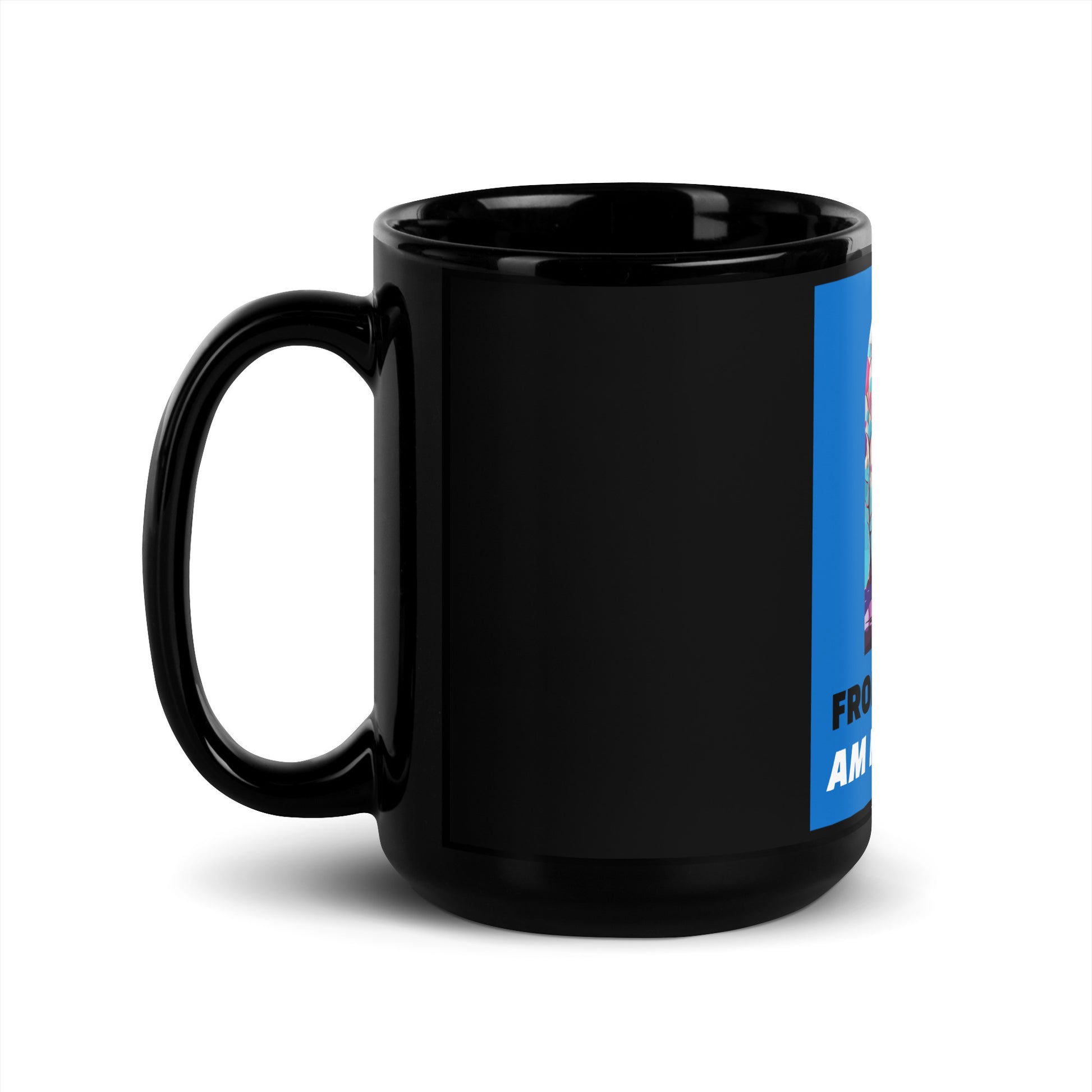 AM To PM | Black Glossy Mug