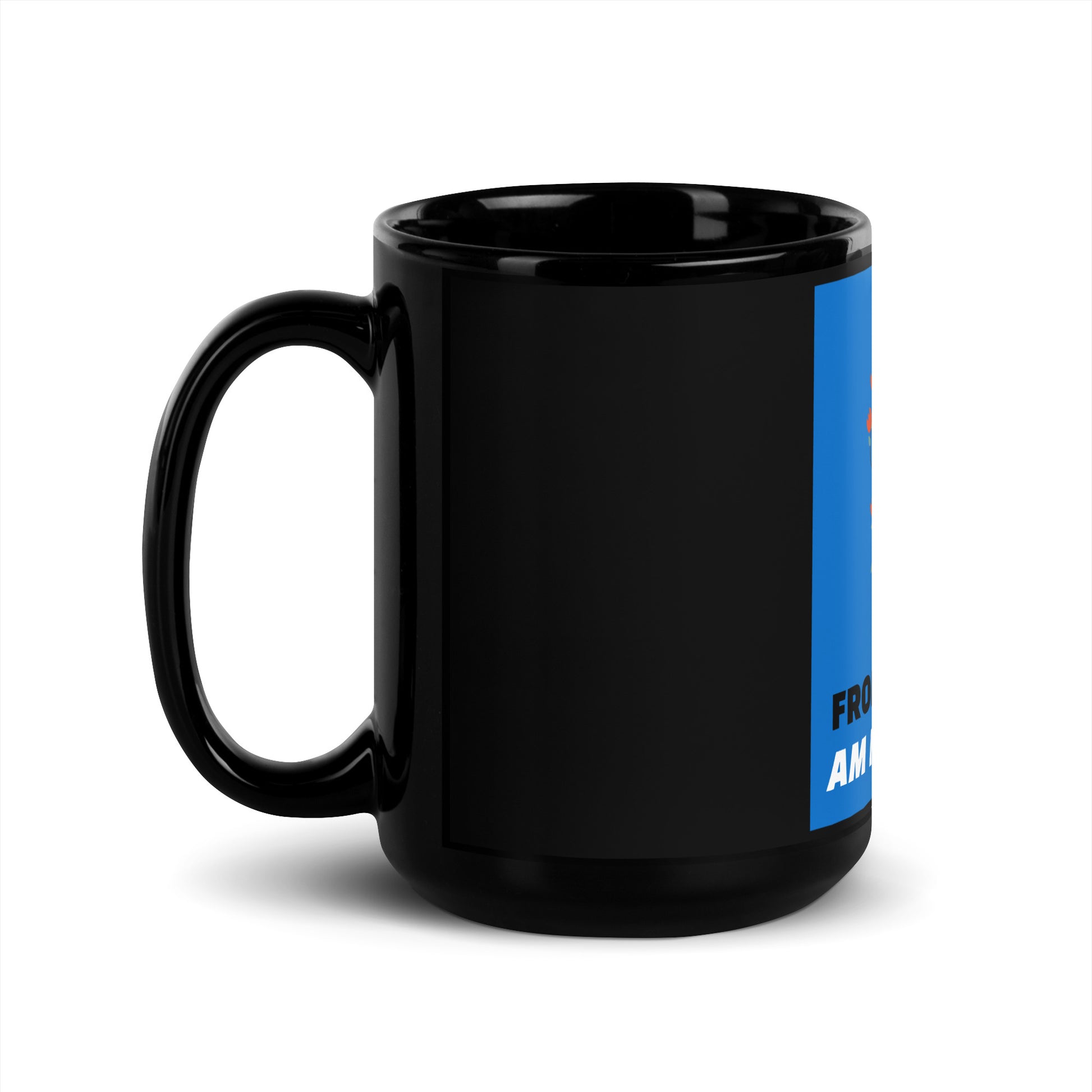 AM To PM | Black Glossy Mug