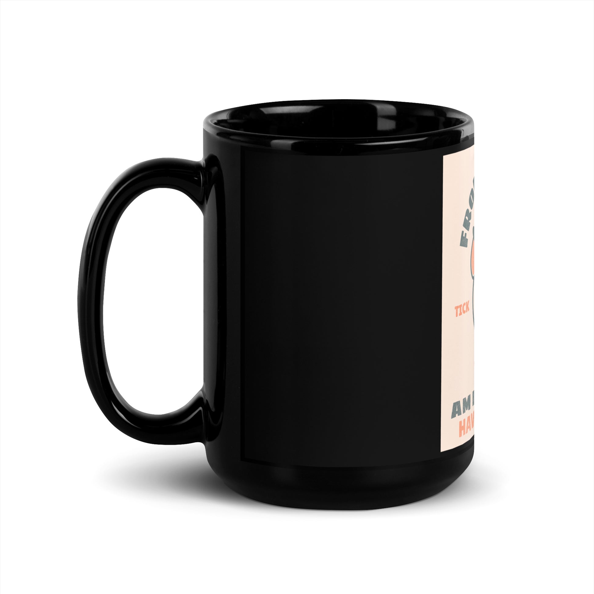 AM To PM | Black Glossy Mug