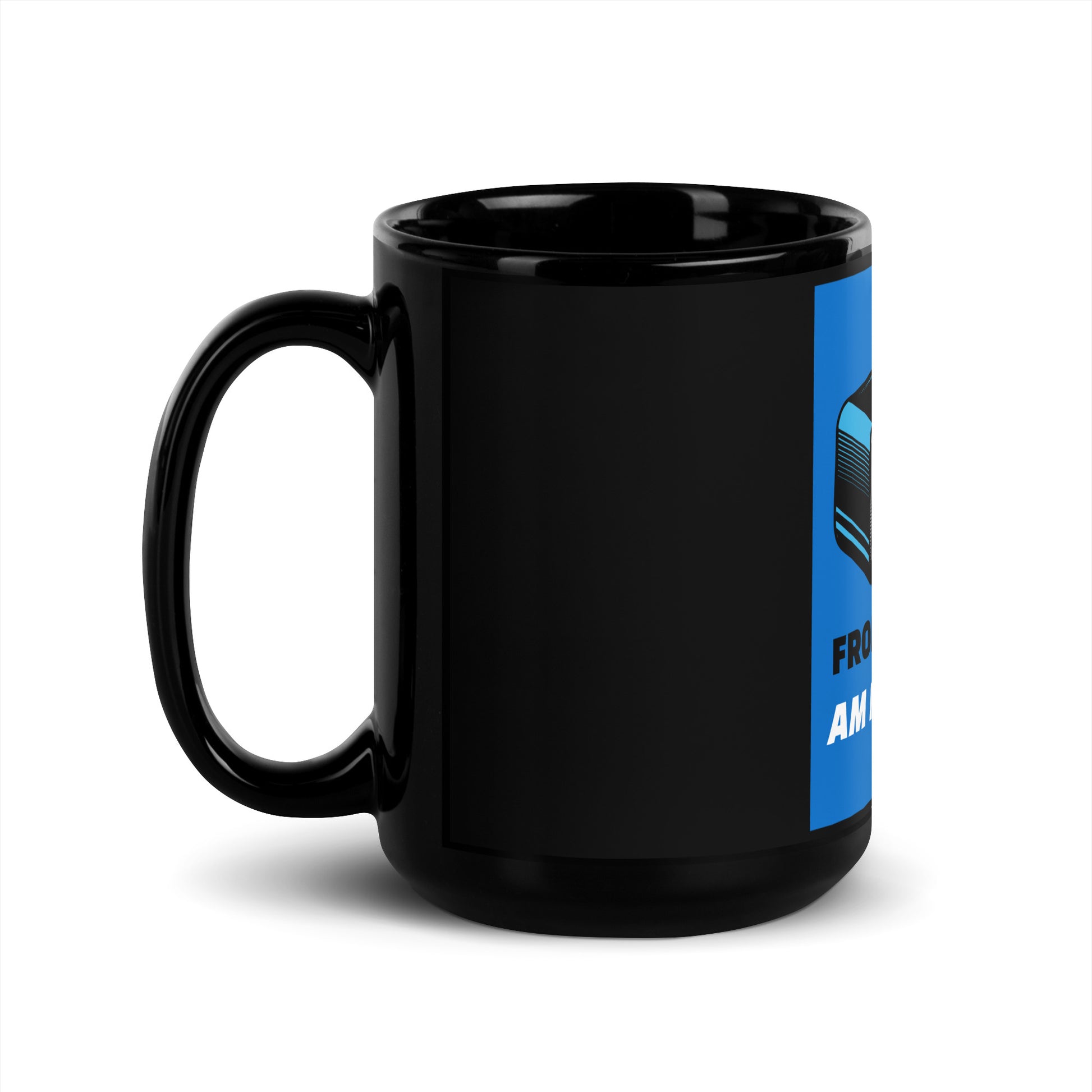AM To PM | Black Glossy Mug
