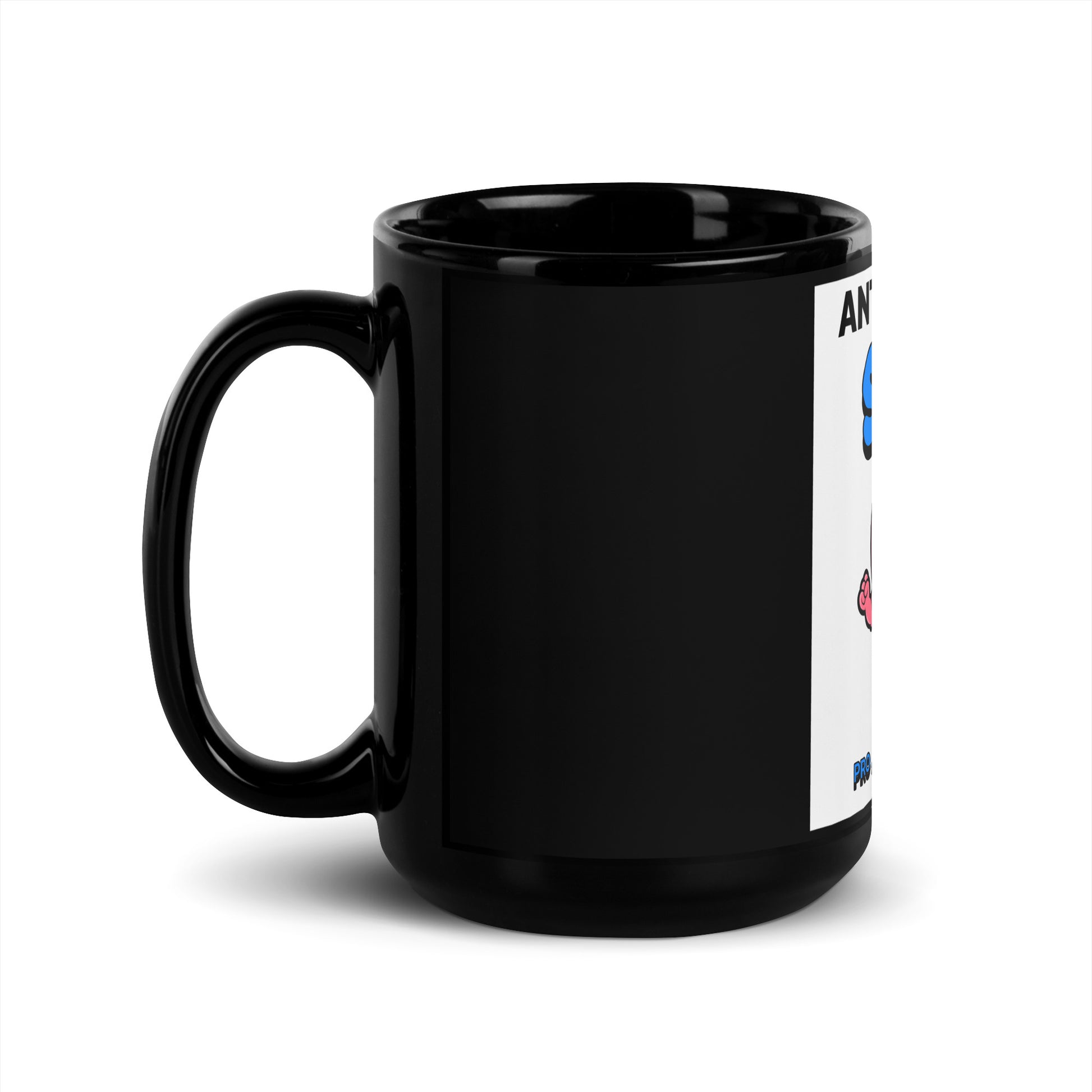 Antisemites Suck | Black Glossy Mug