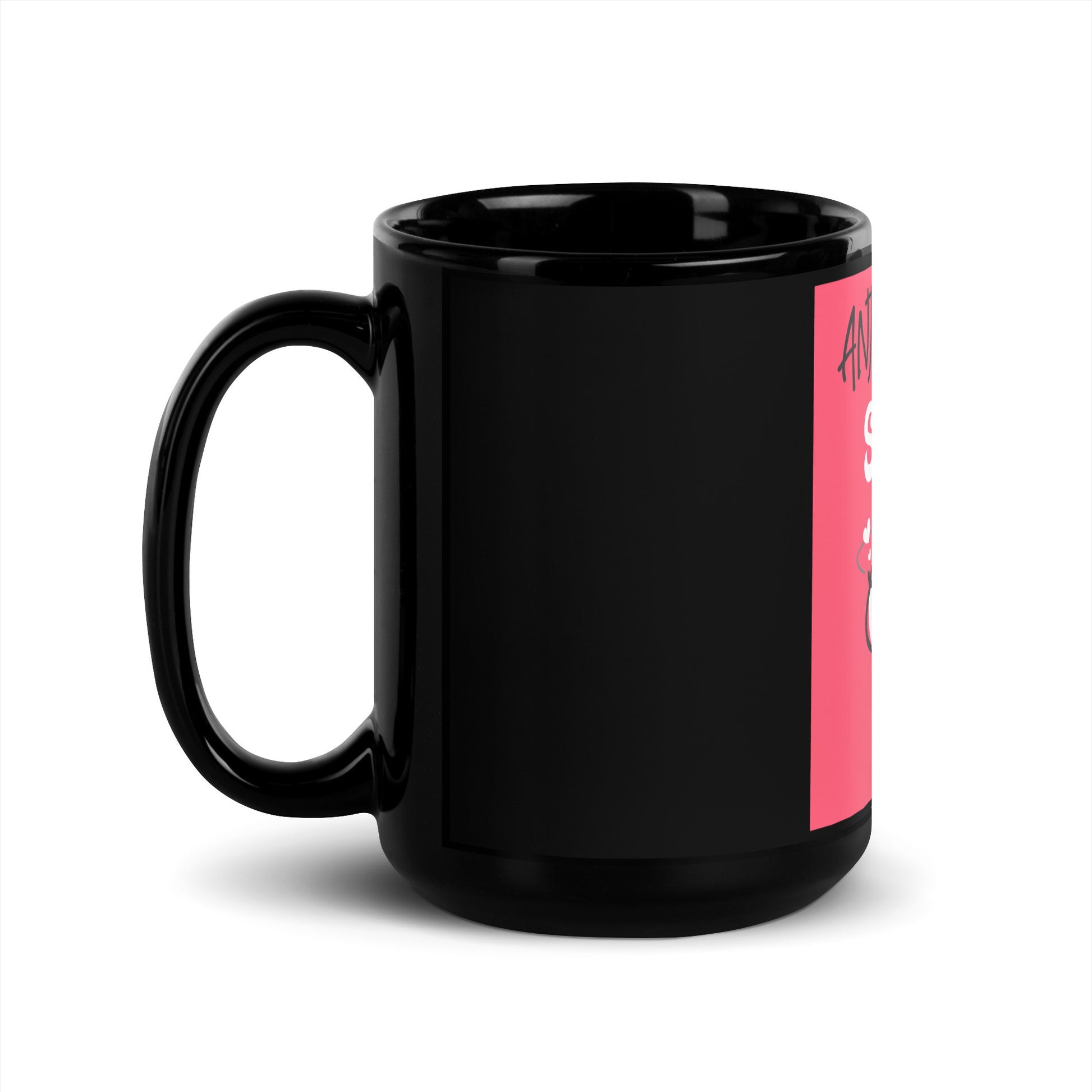 Antisemites Suck | Black Glossy Mug
