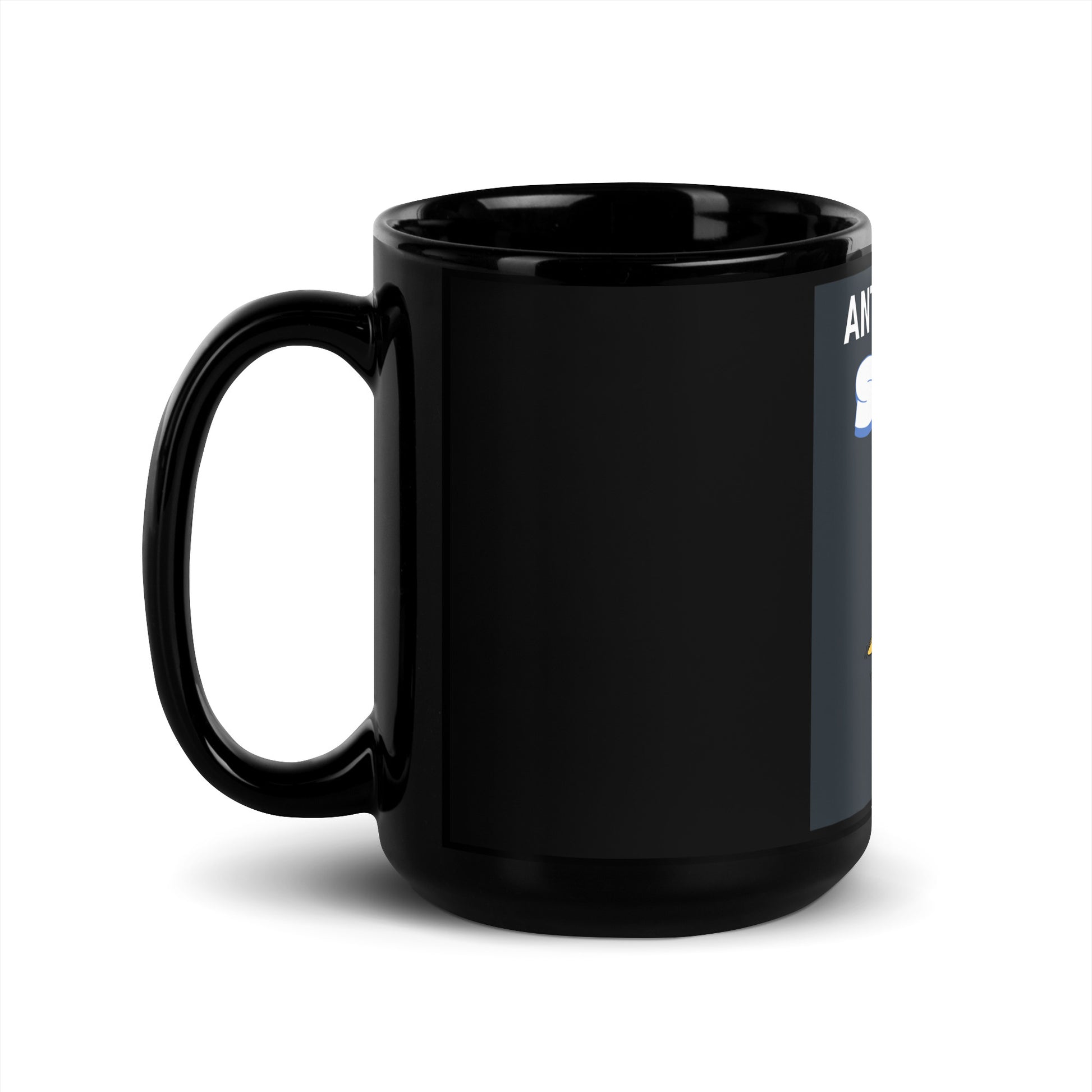 Antisemites Suck | Black Glossy Mug