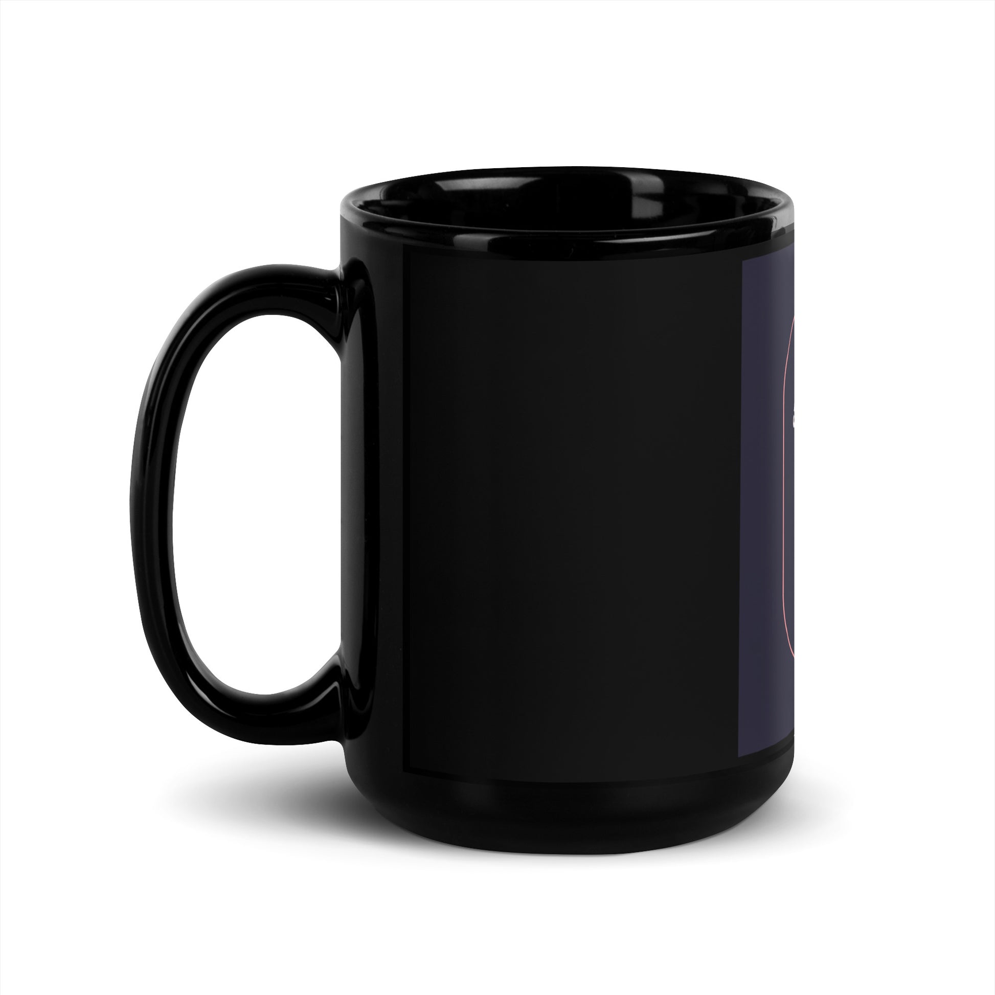 Stop Antisemitism | Plants & Flowers Edition | Black Glossy Mug