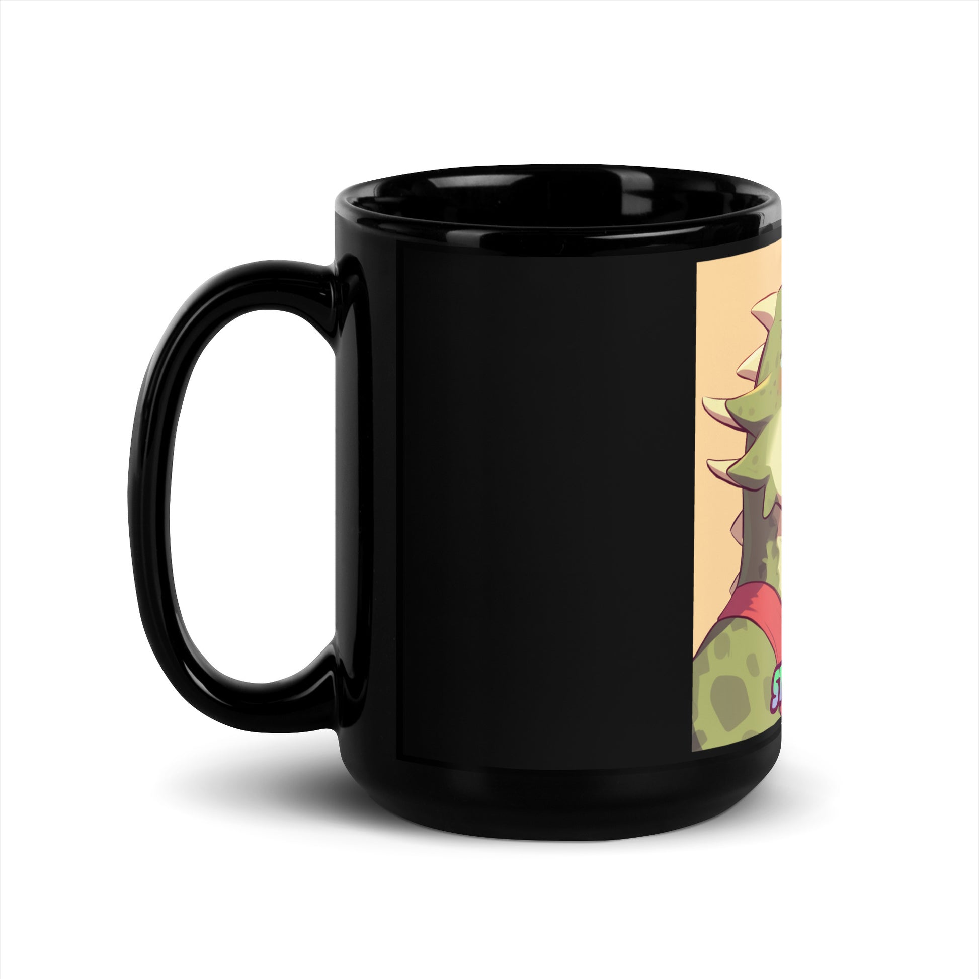 Dragon Adventure | Black Glossy Mug