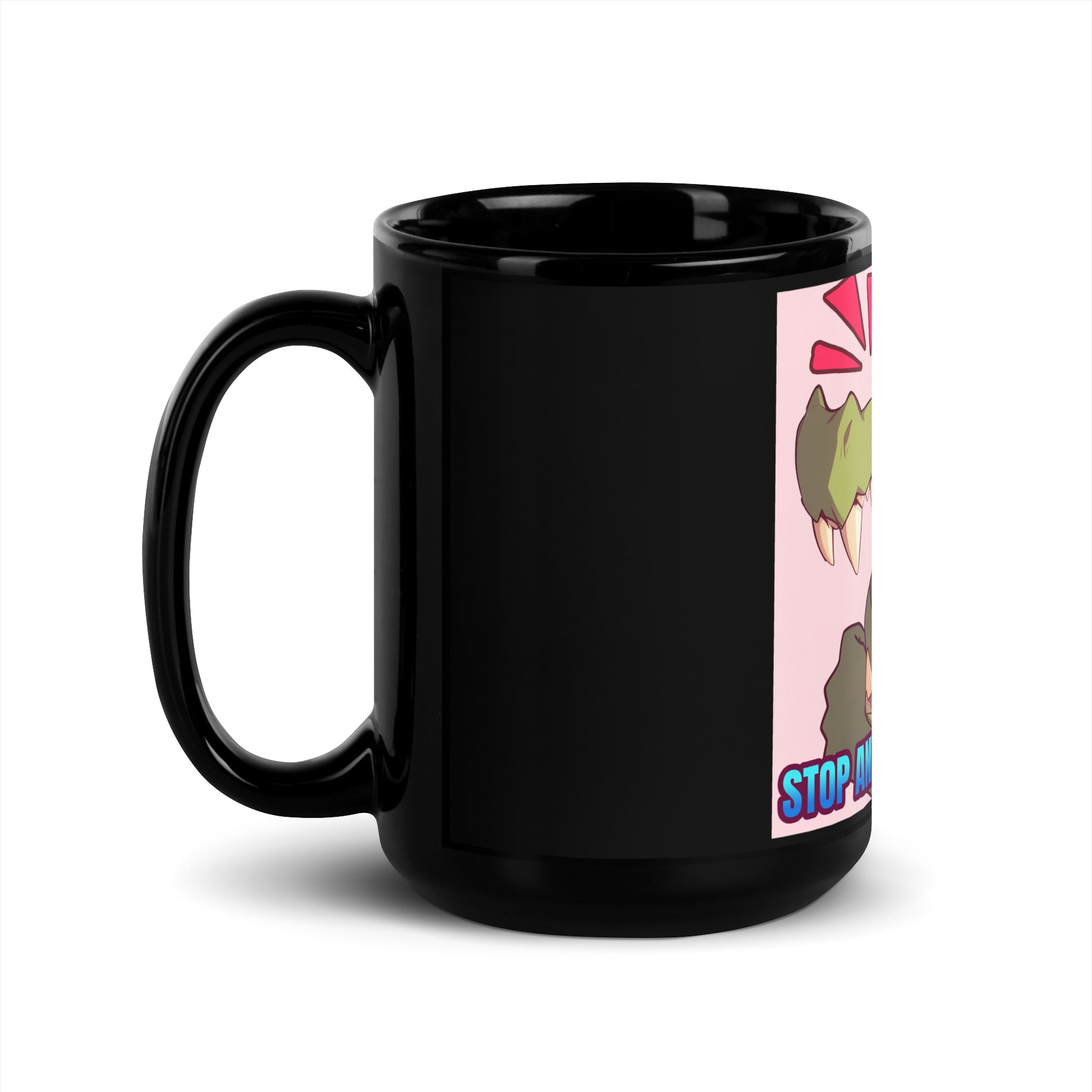 Dragon Adventure | Black Glossy Mug