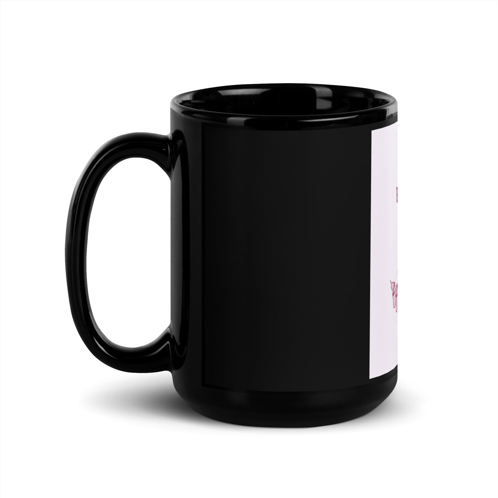 Dragon Adventure | Black Glossy Mug