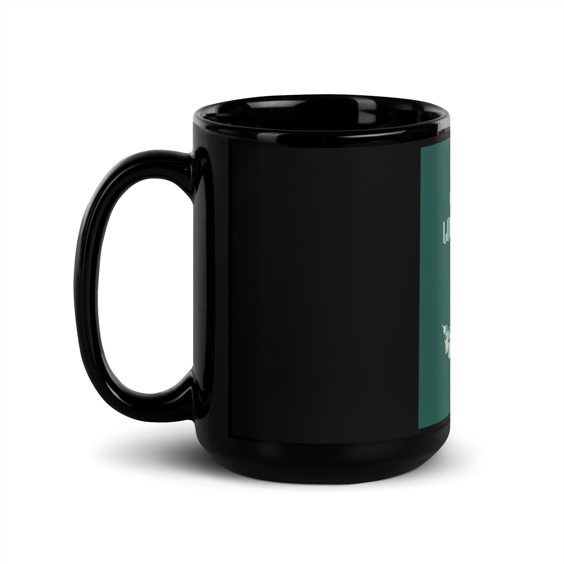 Dragon Adventure | Black Glossy Mug