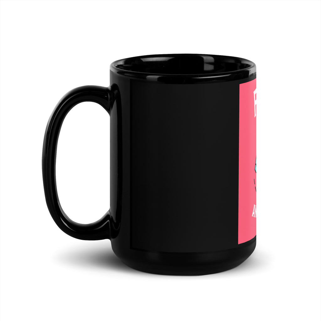 Dragon Adventure | Black Glossy Mug