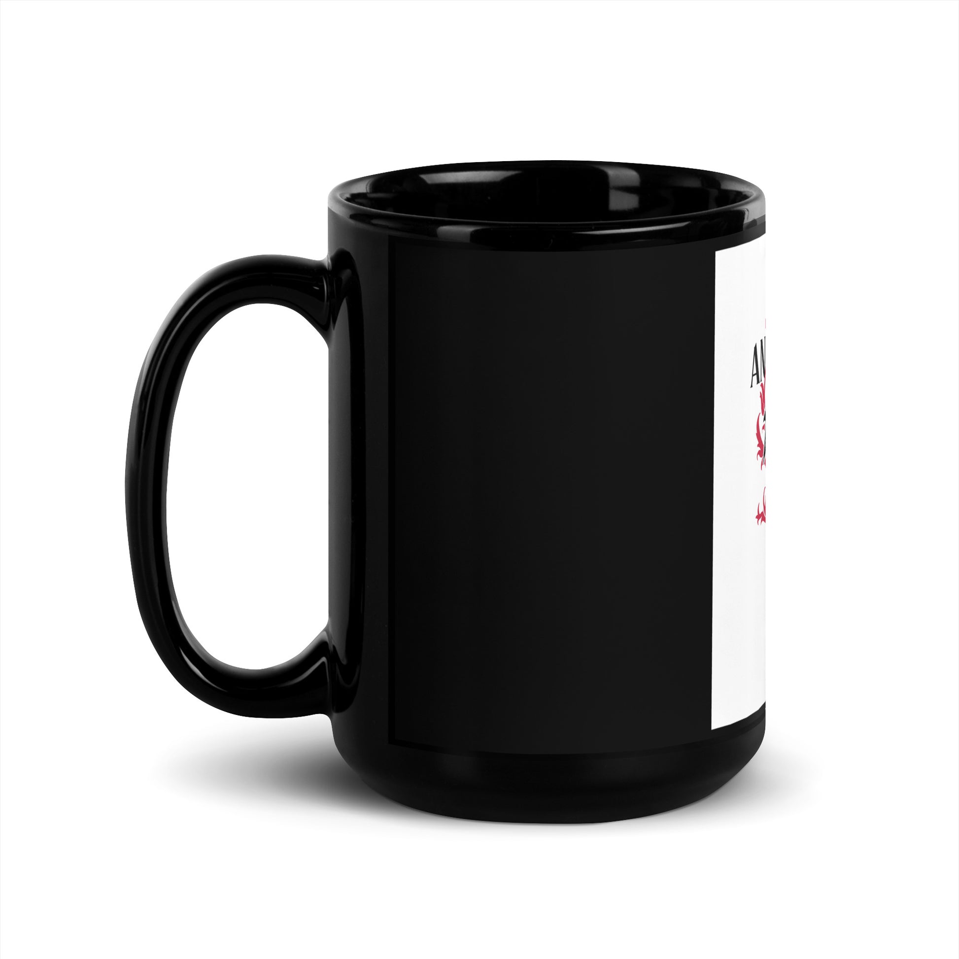 Dragon Adventure | Black Glossy Mug