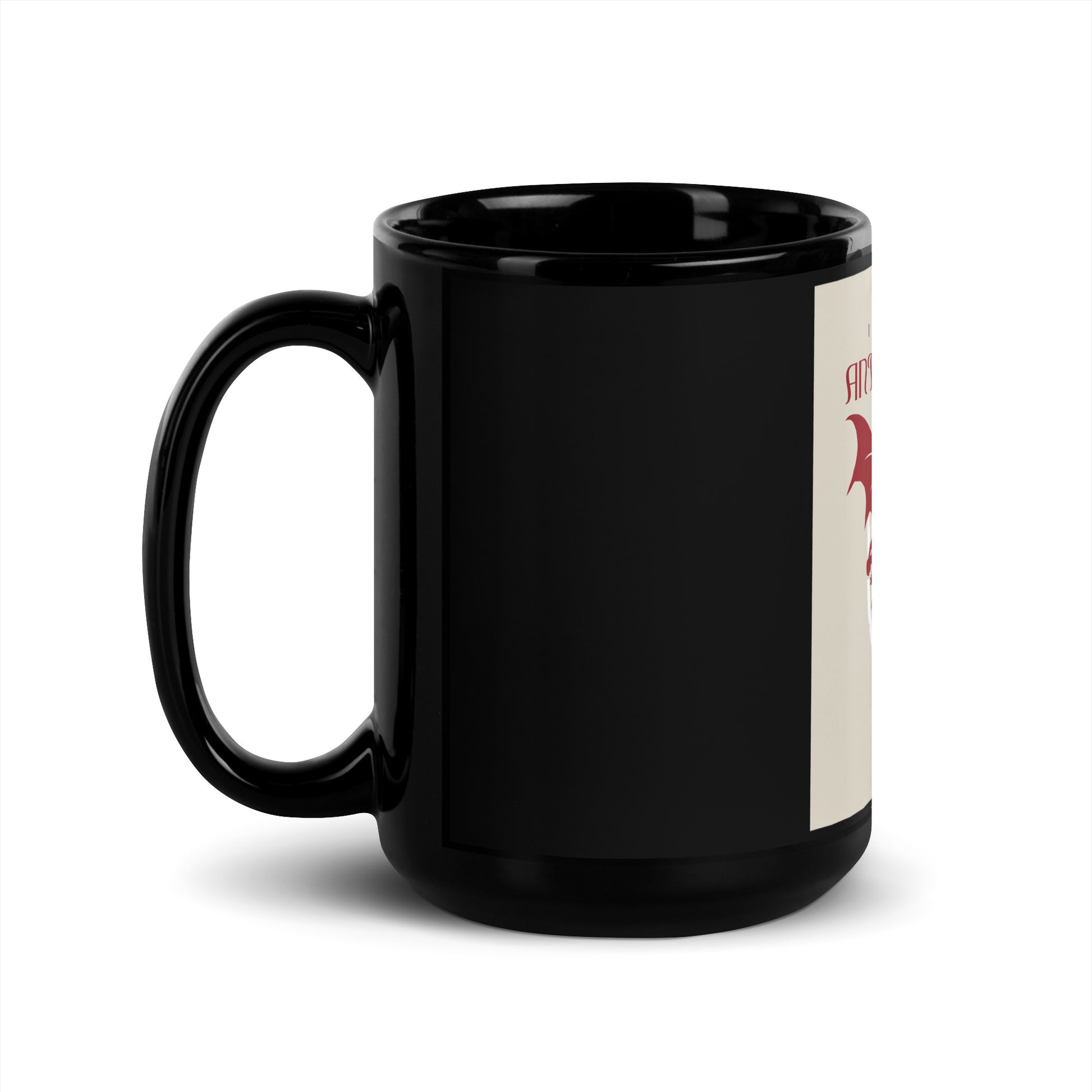 Dragon Adventure | Black Glossy Mug