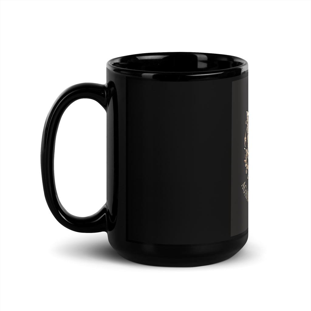 Dragon Adventure | Black Glossy Mug